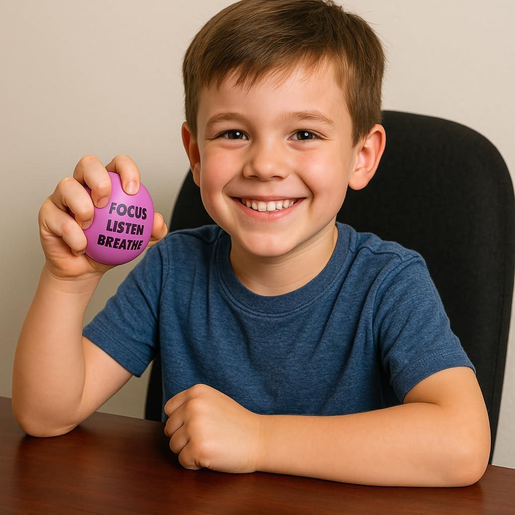 Pelotas Antiestrés DLY Lifestyle - 6 Unidades 6.3 cm