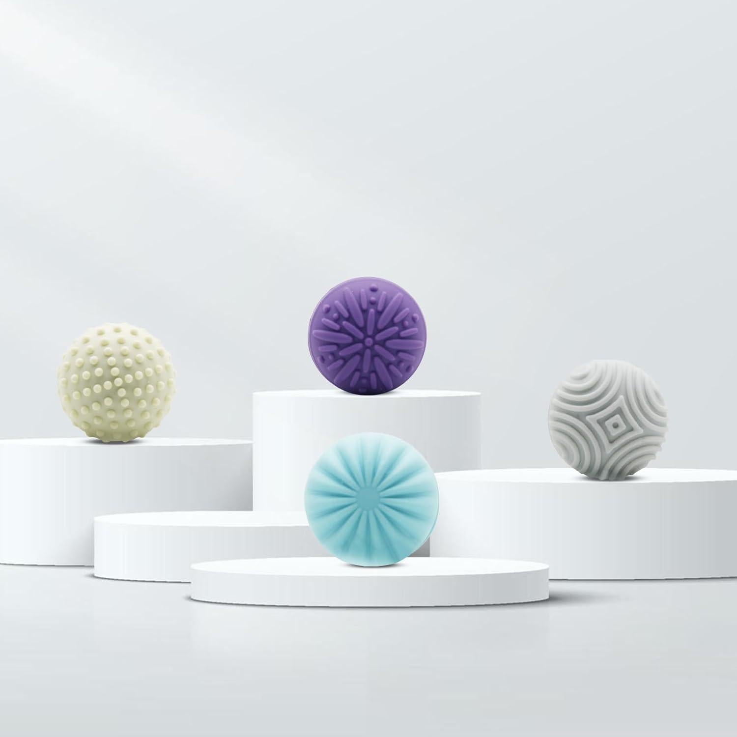 Juguete Antiestrés Magnético APCGSM 4 Bolas Silicona 2.79cm