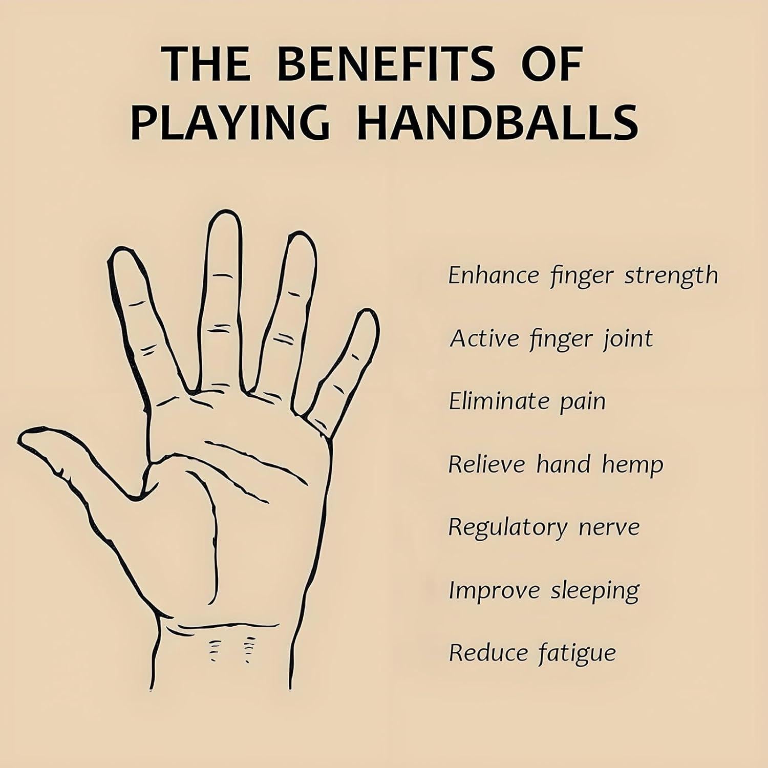 Bolas Baoding de Mármol Hmsddan, Alivio del Estrés, 3.8 cm