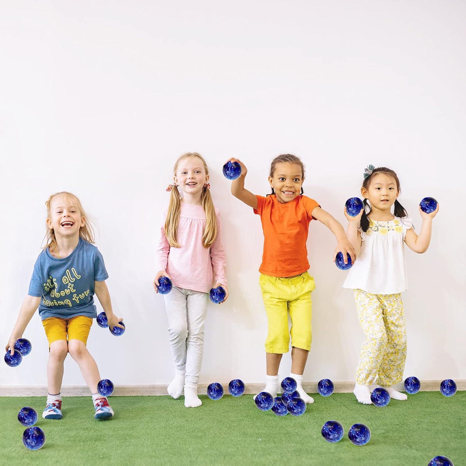 Paquete de 20 pelotas de estrés Galaxy 6.3 cm espuma premium