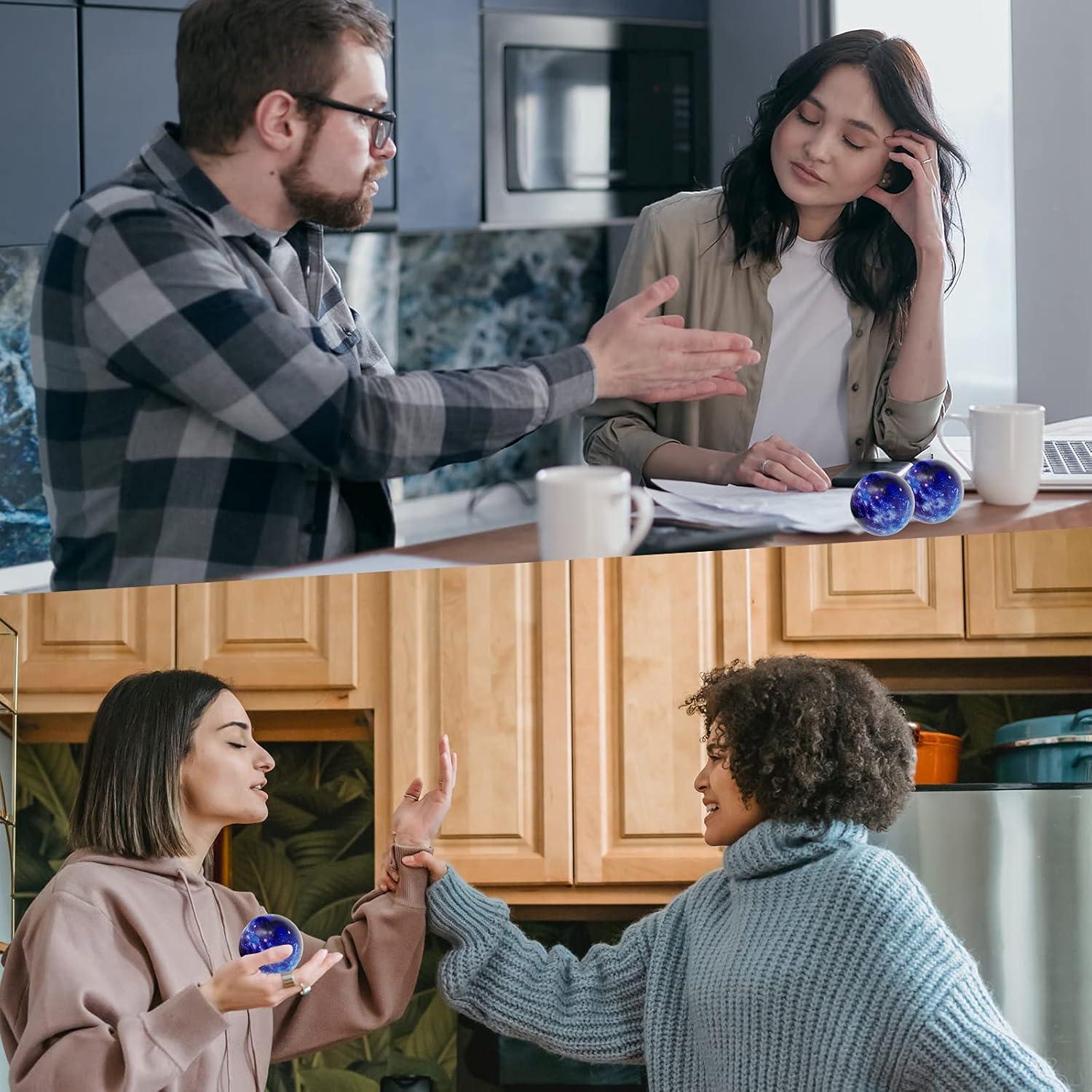 Paquete de 20 pelotas de estrés Galaxy 6.3 cm espuma premium