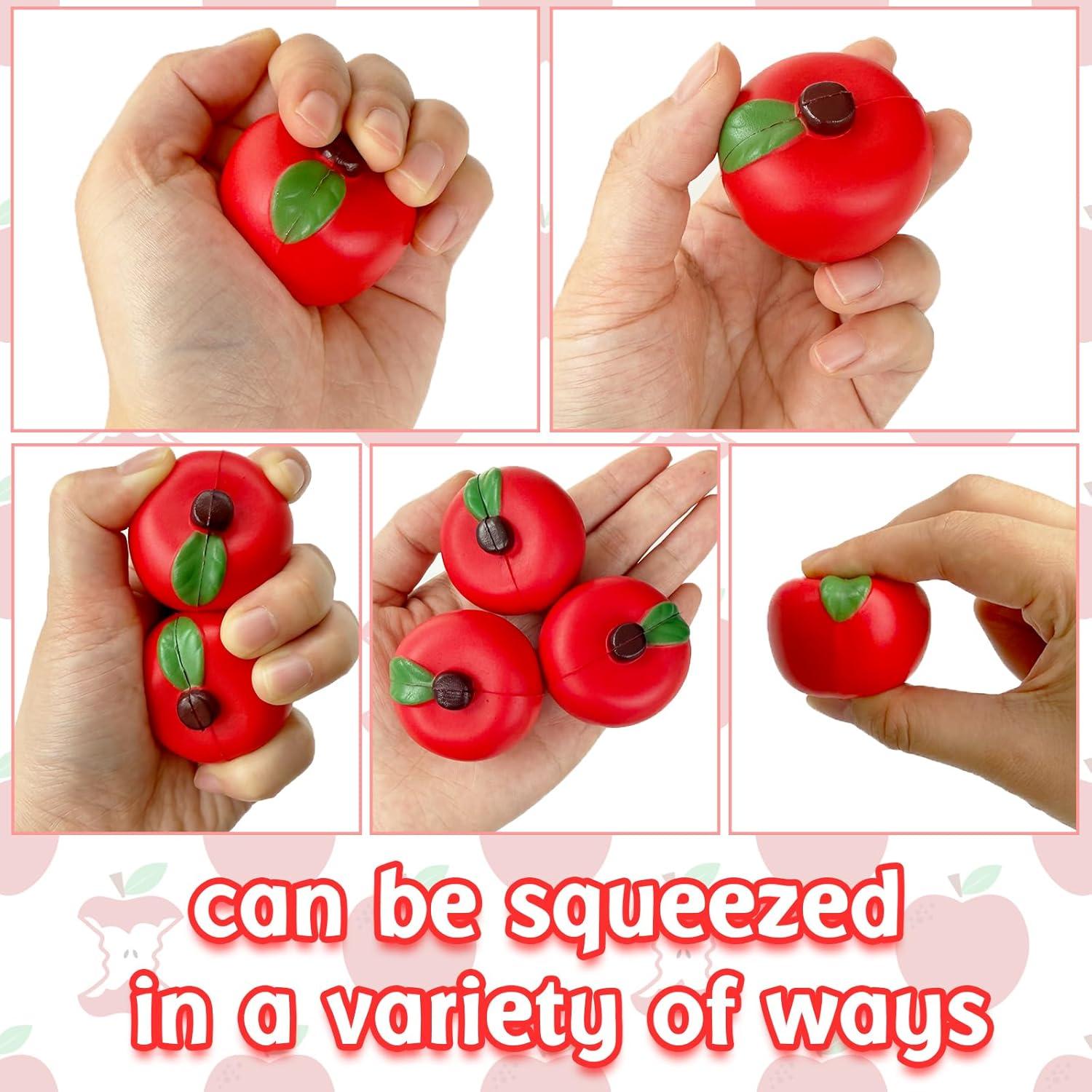 24 Pelotas de Estrés de Fruta Roja Baaxxango - Alivio de Ansiedad