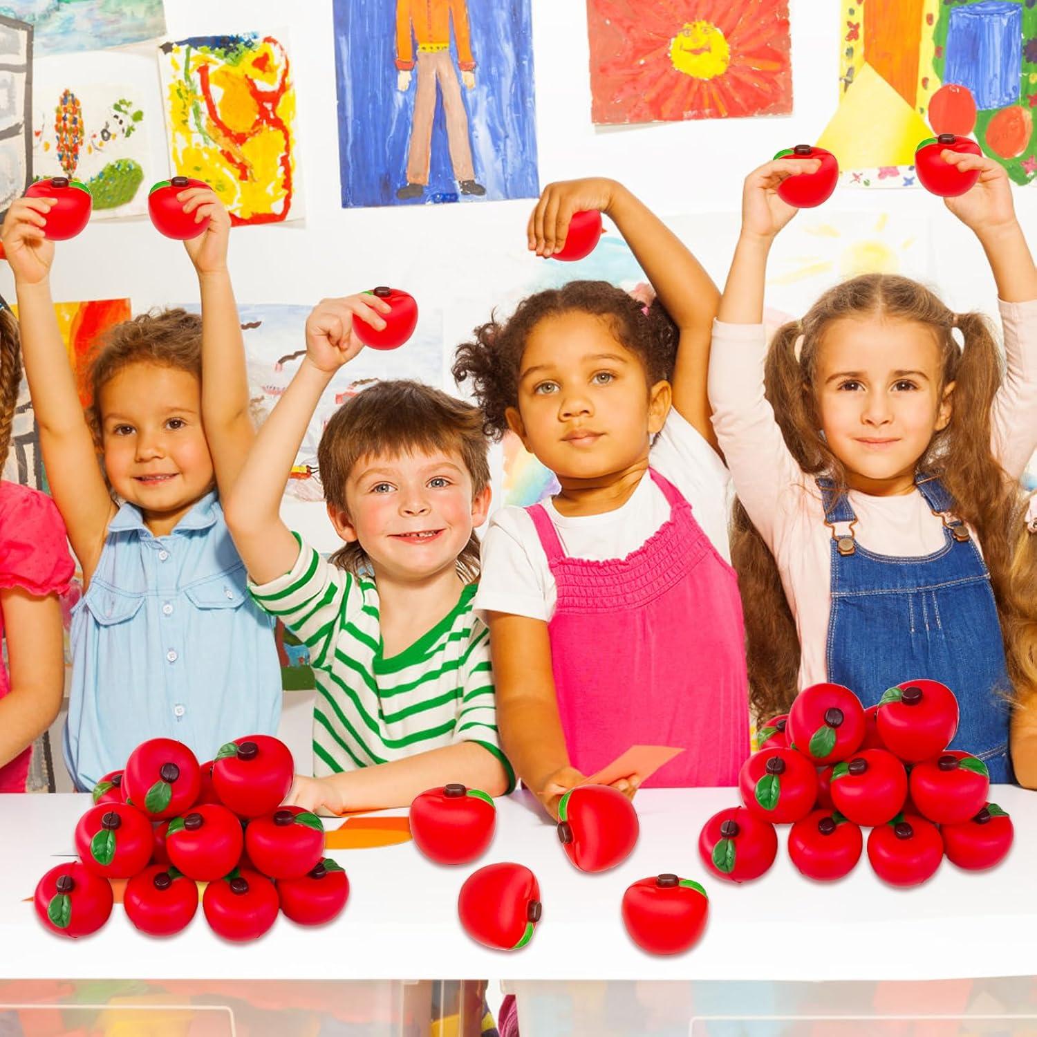 24 Pelotas de Estrés de Fruta Roja Baaxxango - Alivio de Ansiedad