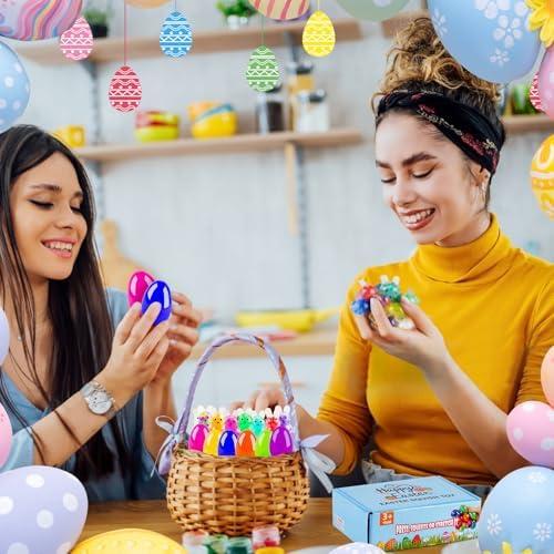 12 Pelotas Antiestrés Conejo de Pascua UDZRL Coloridas