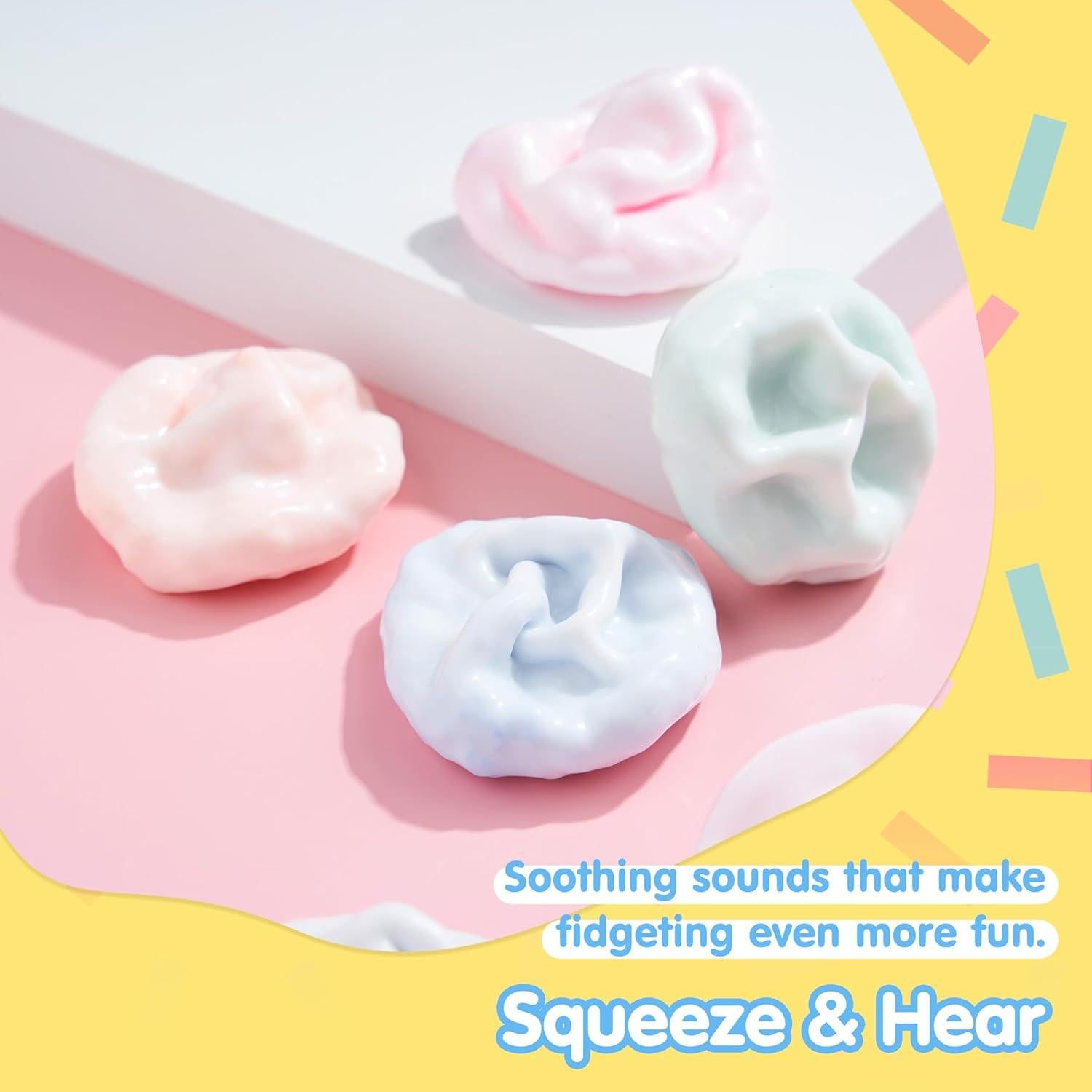 Set de 12 Bolas Antiestrés Joyin - Alivio de Ansiedad