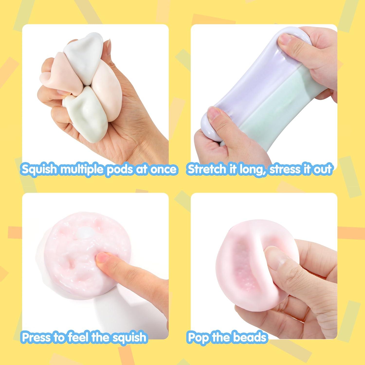 Set de 12 Bolas Antiestrés Joyin - Alivio de Ansiedad