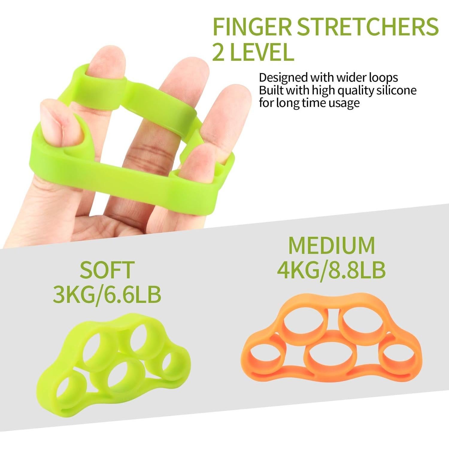 Set de Pelotas de Ejercicio de Mano HexinYigjly - 5 Piezas