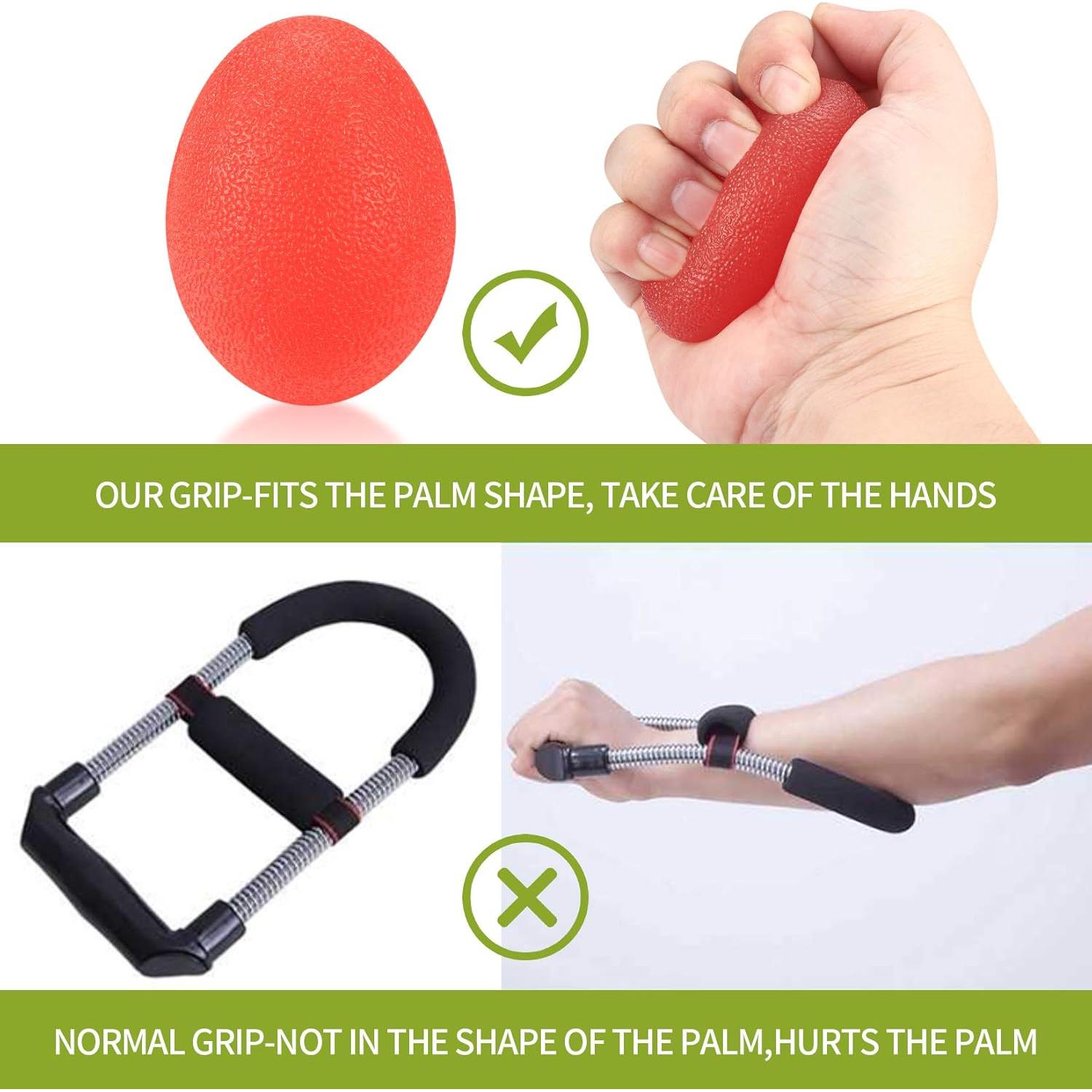 Set de Pelotas de Ejercicio de Mano HexinYigjly - 5 Piezas