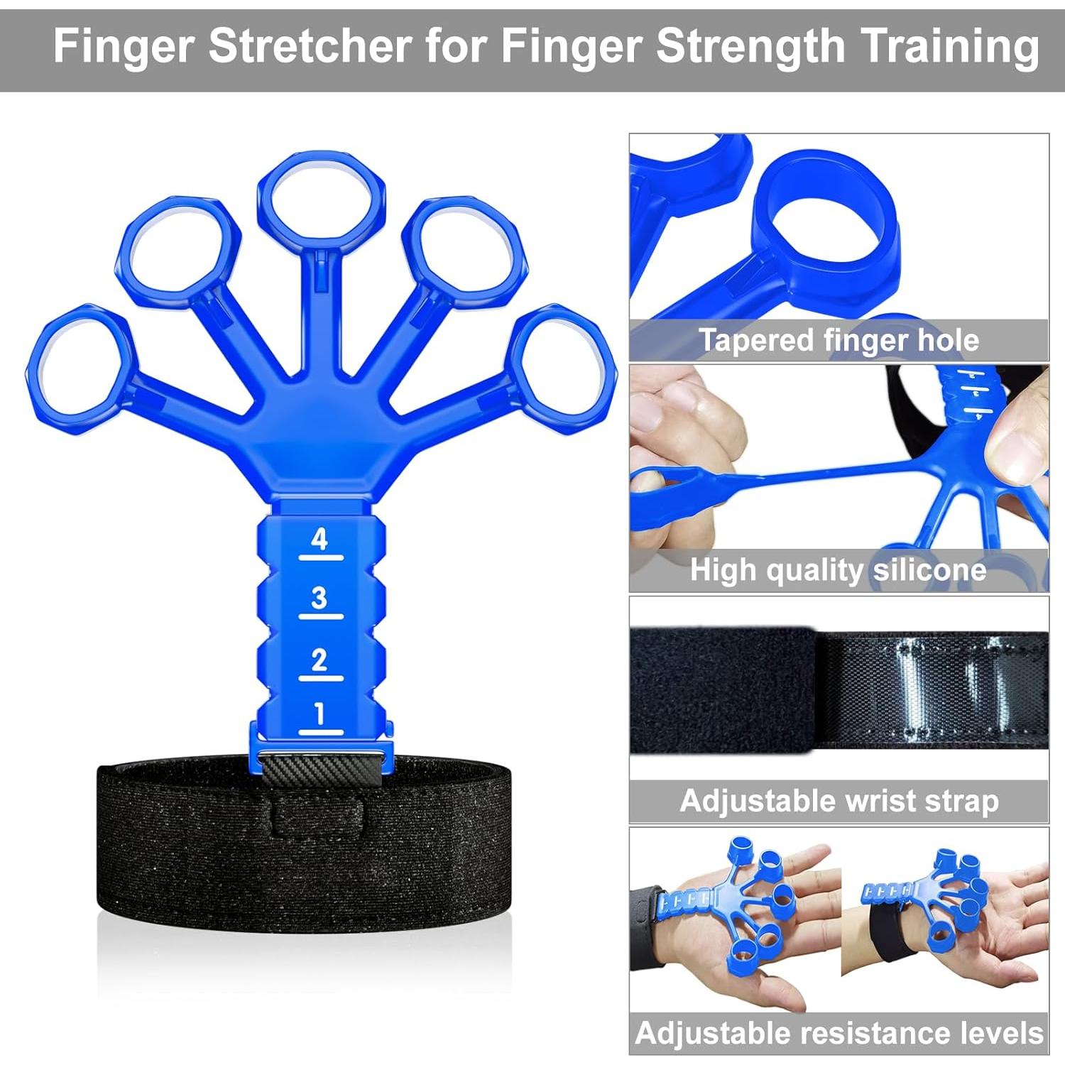 Kit de Fortalecimiento de Agarre ALMAH GS02 - 5 Piezas Ajustables