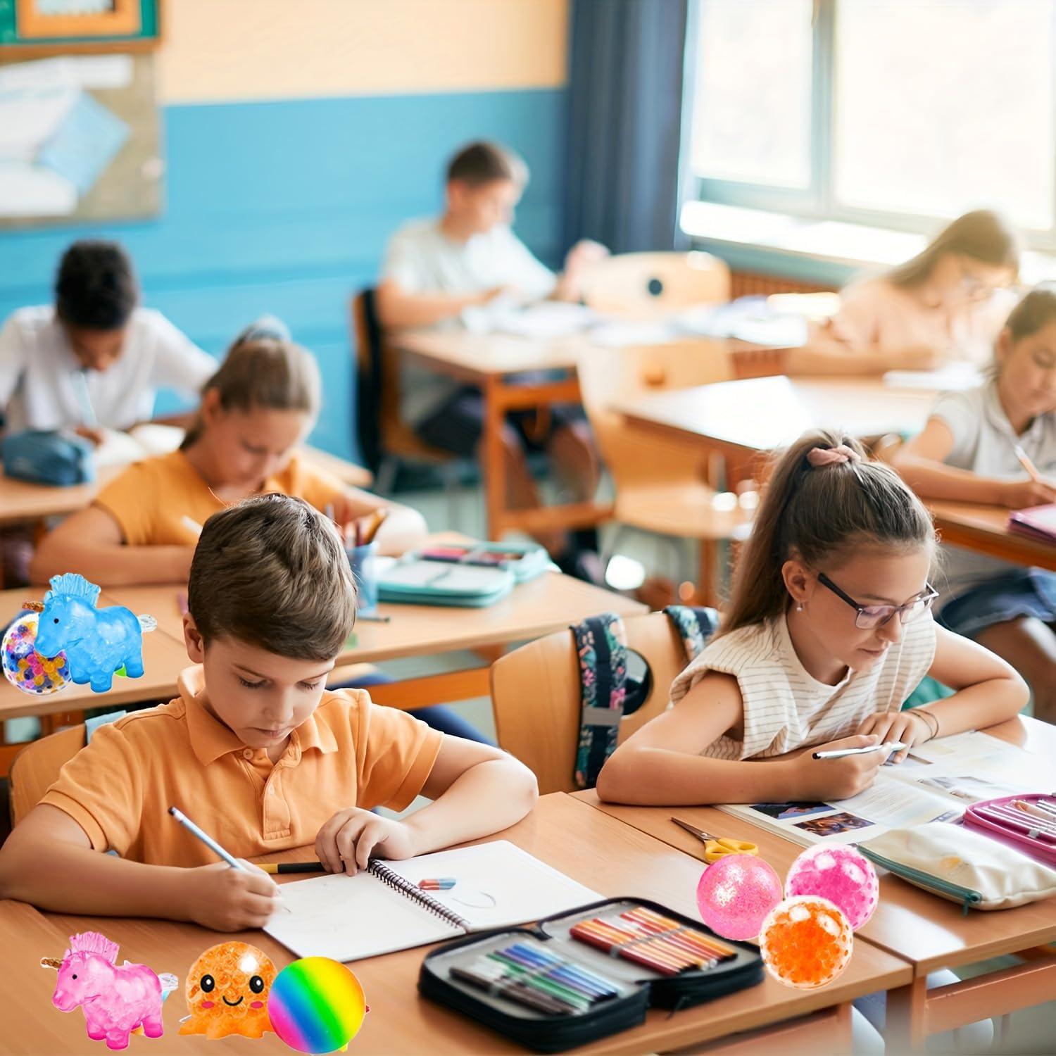 30 Pelotas Antiestrés Blandas SUNPROUND - Alivio de Ansiedad