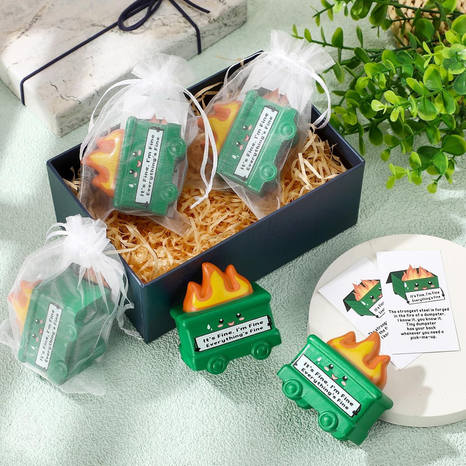 Set de 10 Pelotas Antiestrés Motivacionales Hollowfly Verde