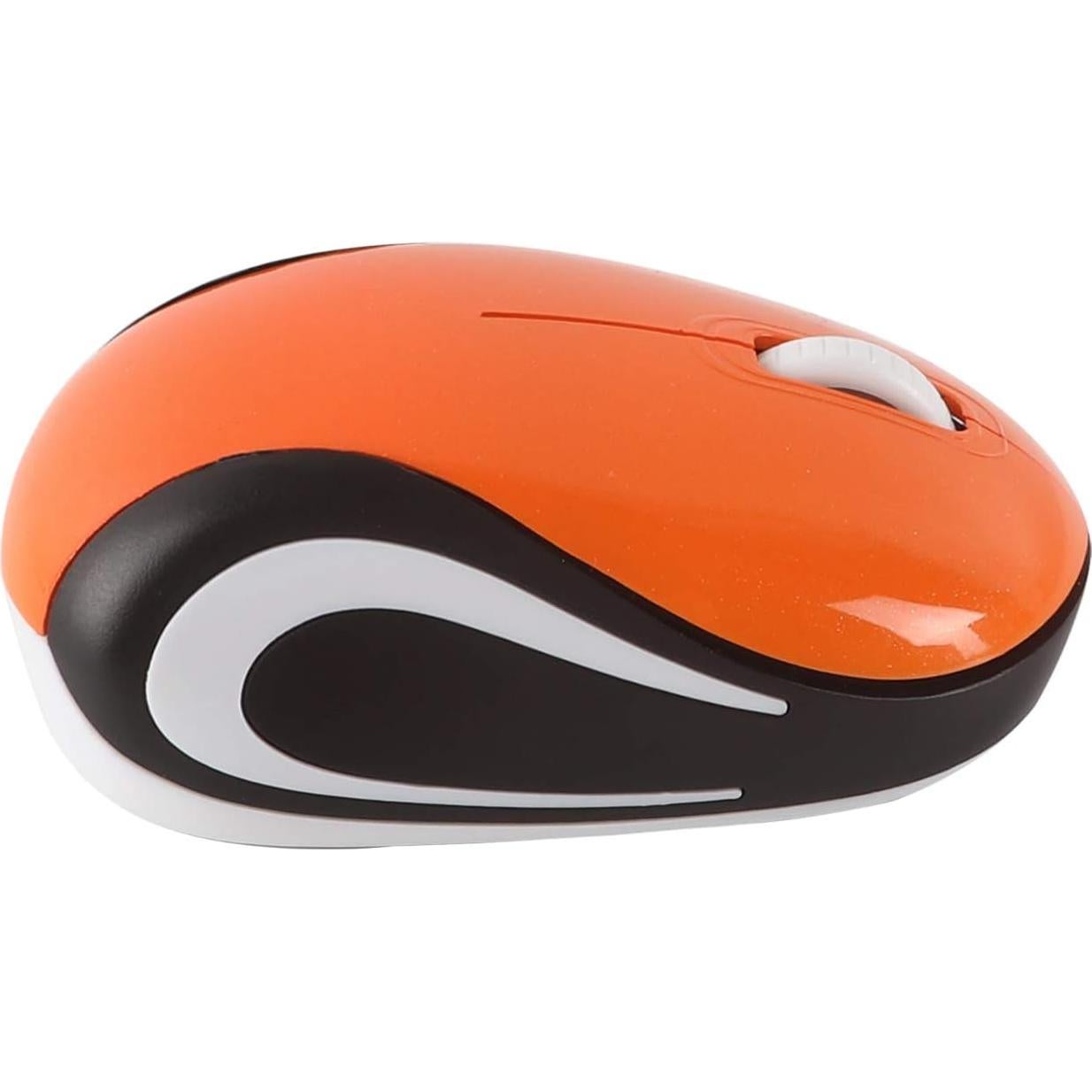 Ratón Inalámbrico Mini Elec Space Naranja 1600DPI USB