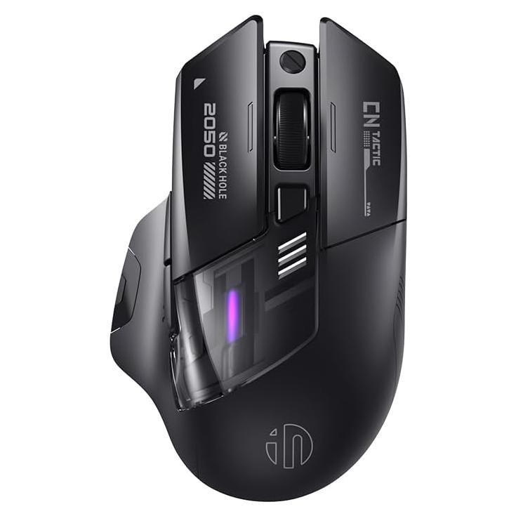 Ratón Inalámbrico INPHIC A9 Explorer RGB 2400 DPI Carga Tipo-C