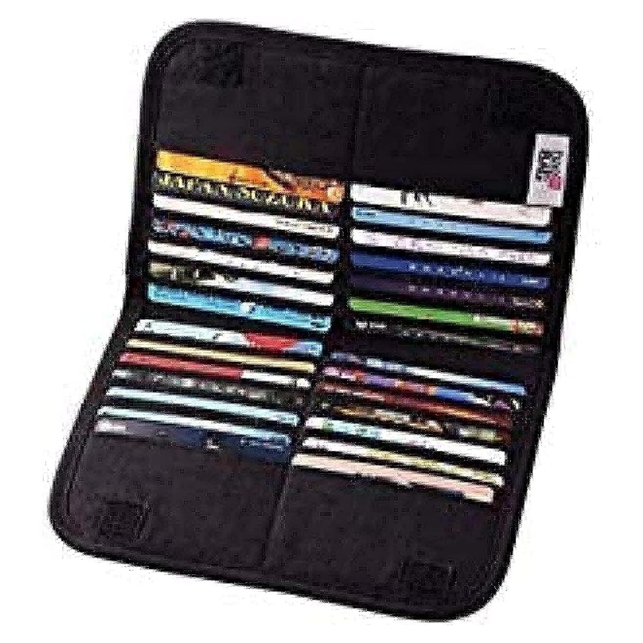 Cartera delgada iN. para 28 tarjetas con bloqueo RFID - Negro