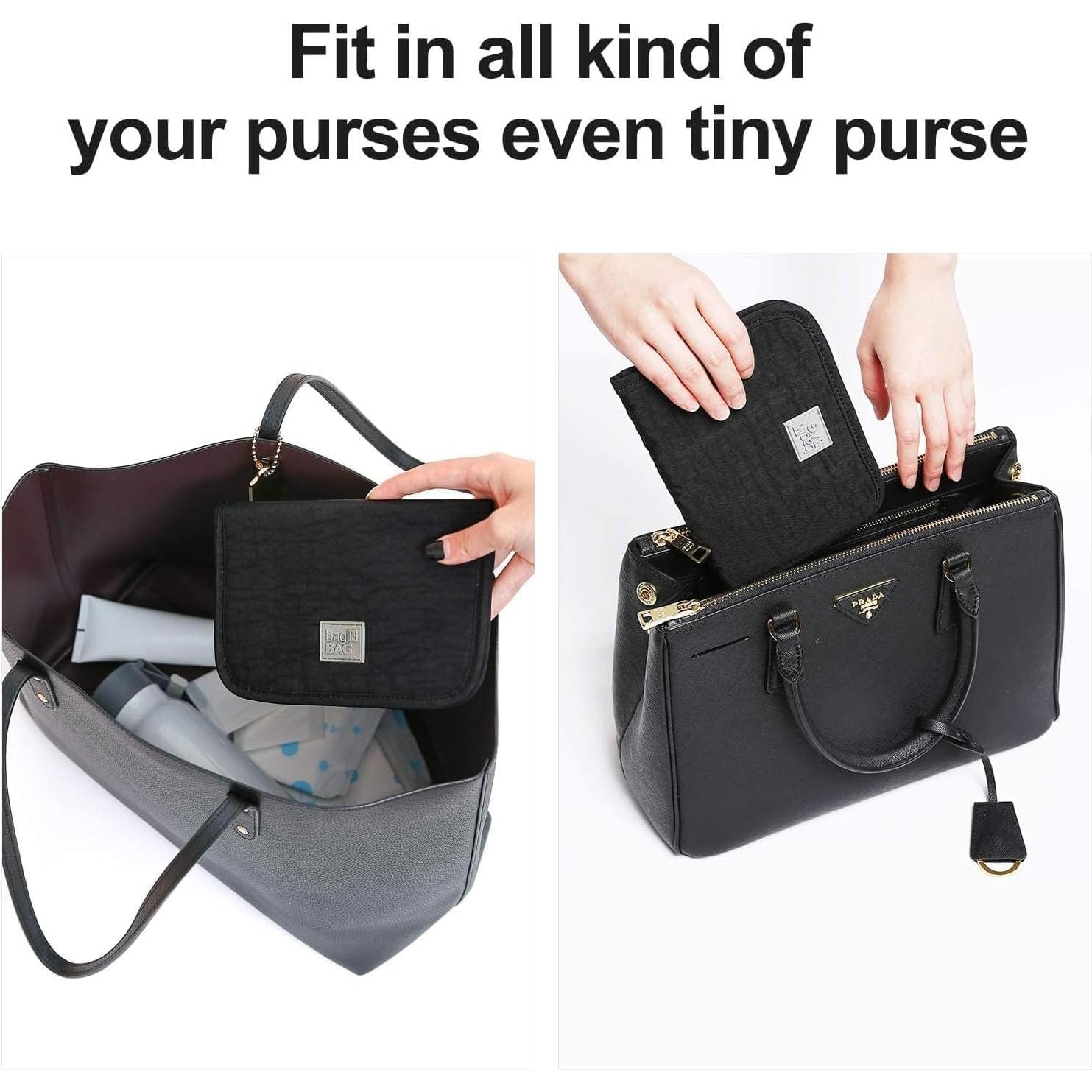 Cartera delgada iN. para 28 tarjetas con bloqueo RFID - Negro