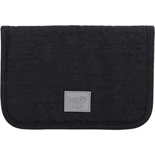 Cartera delgada iN. para 28 tarjetas con bloqueo RFID - Negro