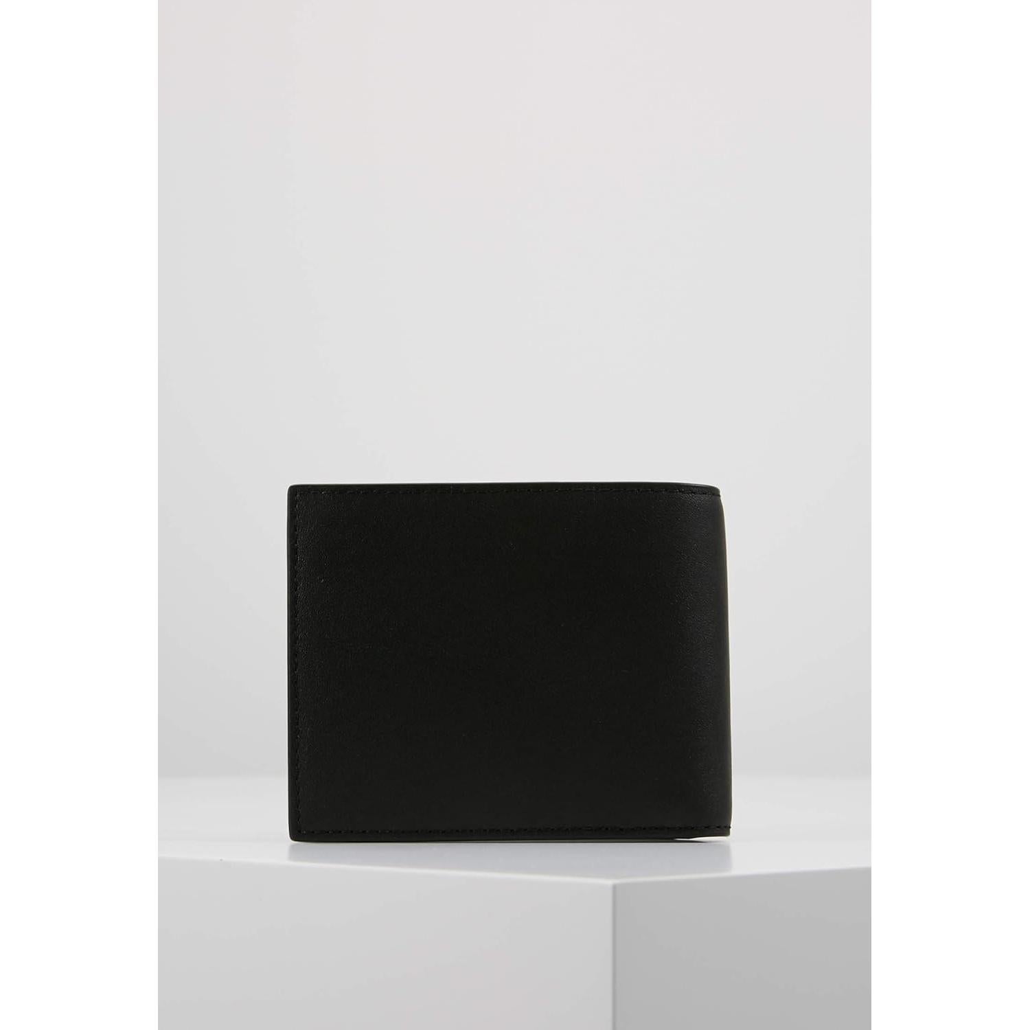 Cartera Billfold Pequeña Lacoste NH1115FG Cuero Negro