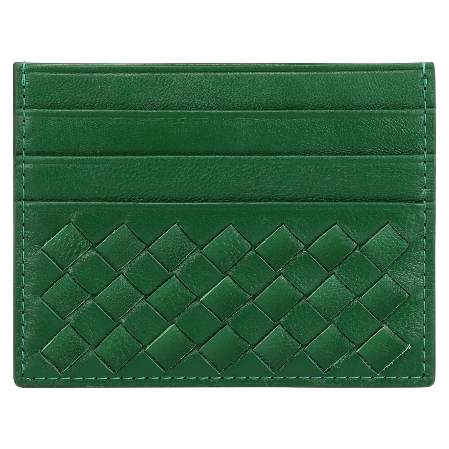 Cartera Minimalista Slim Unaone Verde - Soporte para 6 Tarjetas