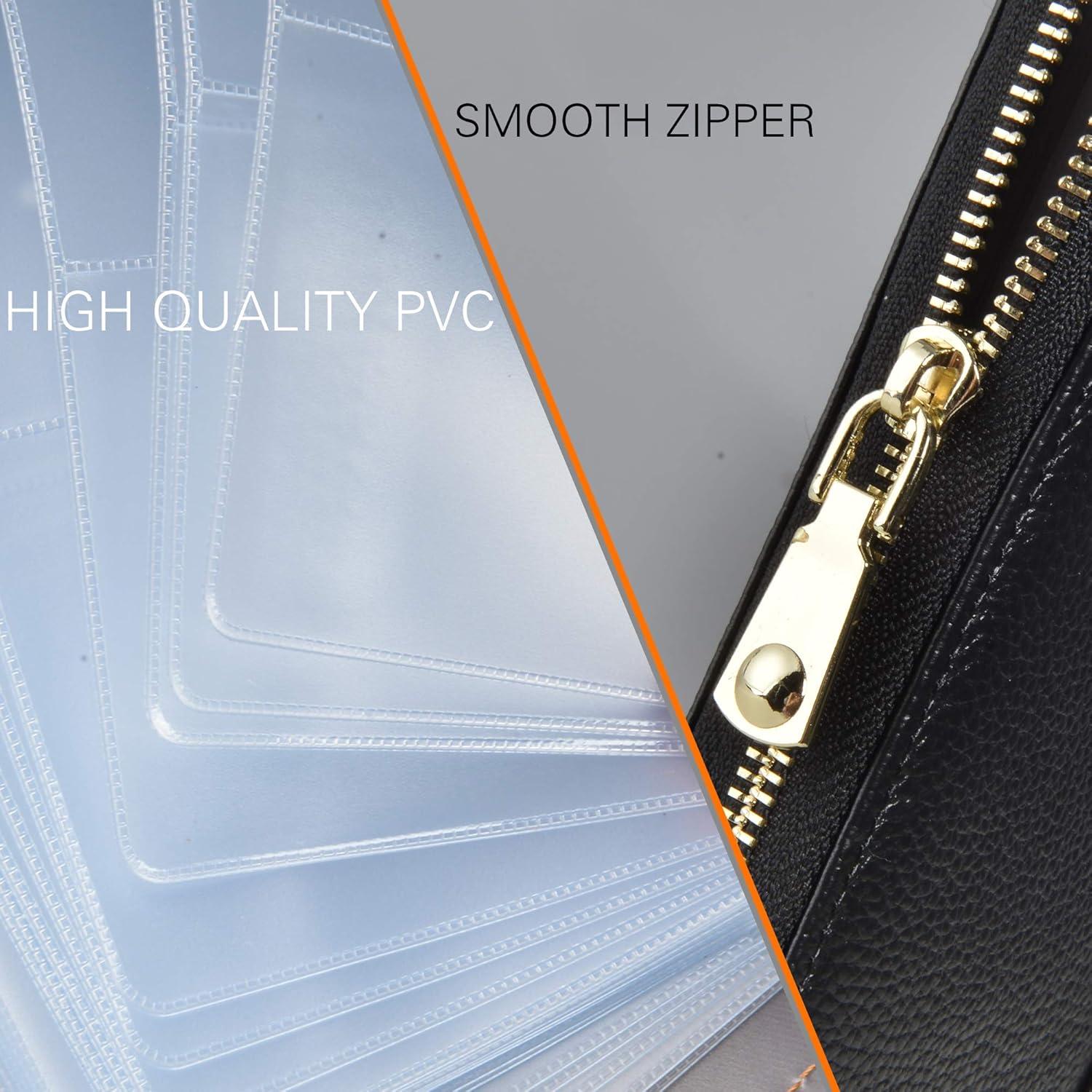 Cartera de Cuero para Mujeres Easyoulife con Bloqueo RFID