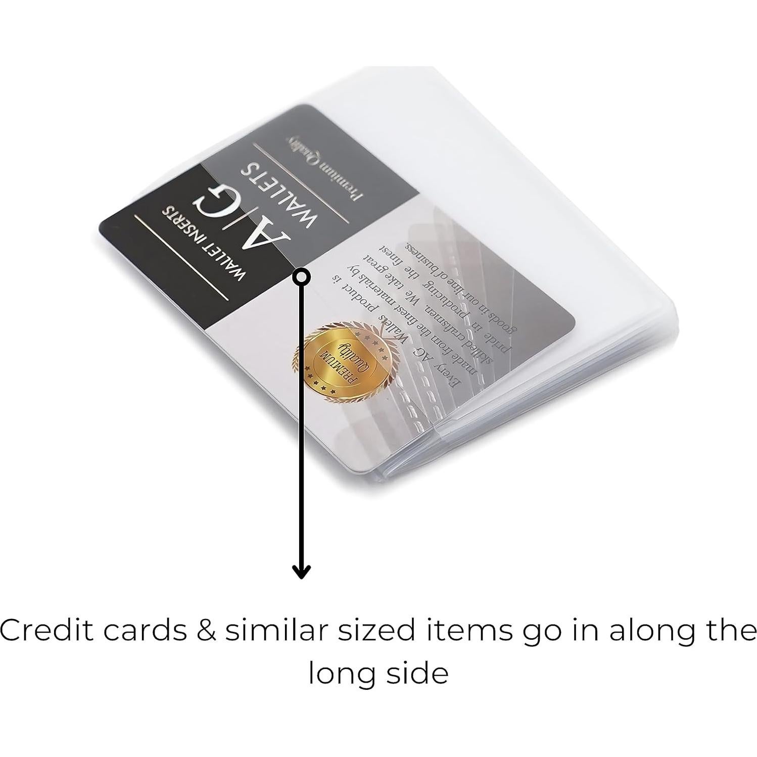 Conjunto de Inserciones para Billetera AG Trifold 6 Páginas