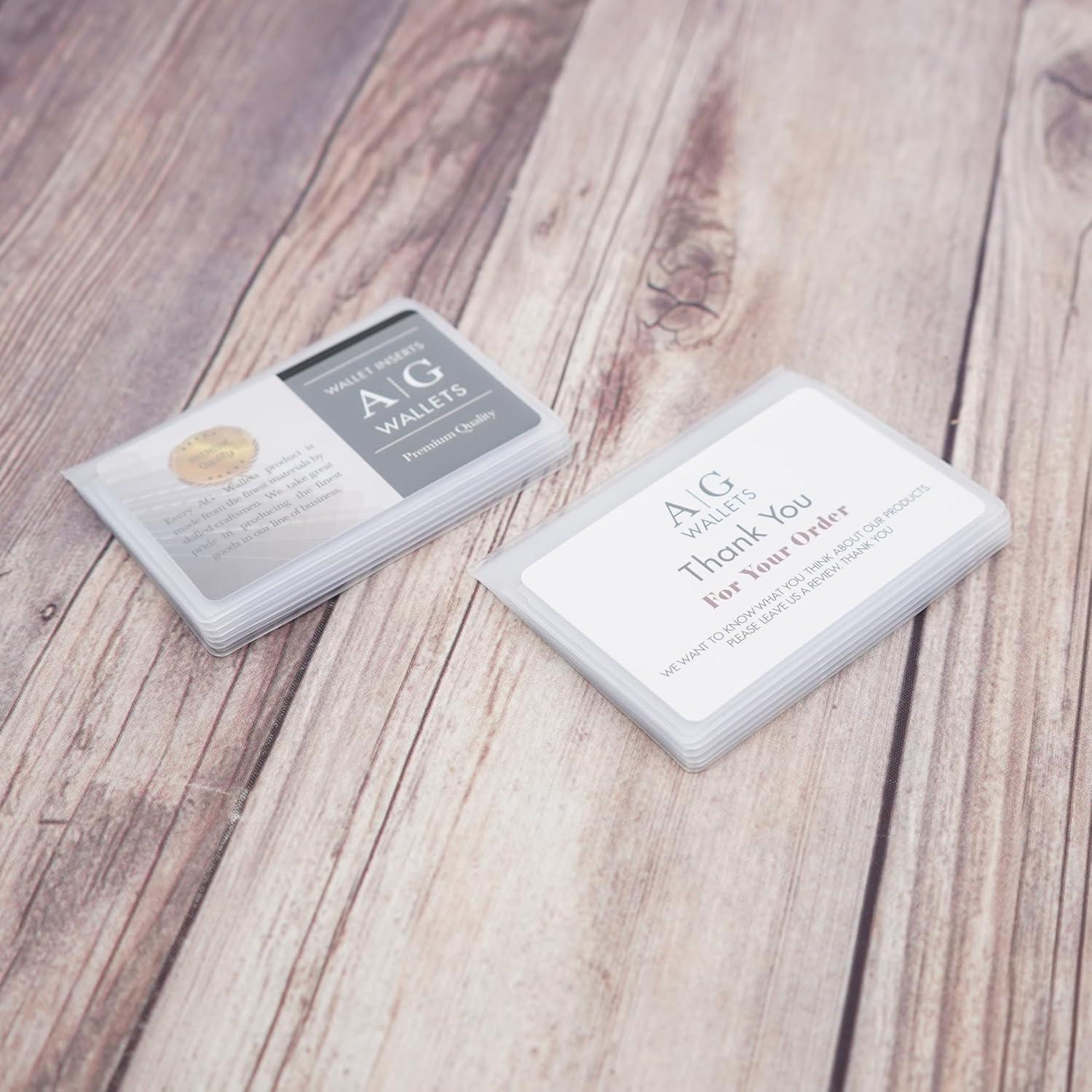 Conjunto de Inserciones para Billetera AG Trifold 6 Páginas