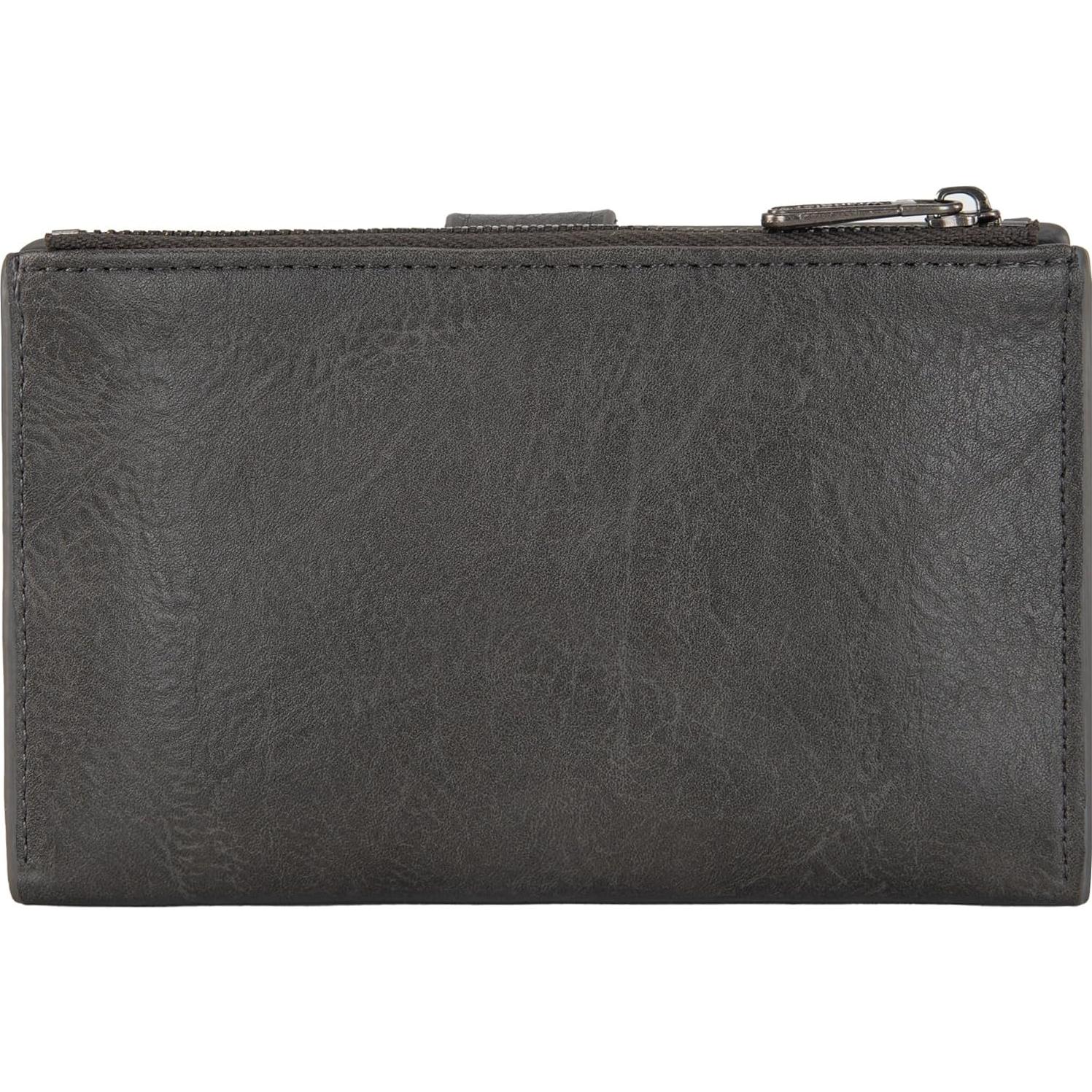 Billetera Bifold Slim Wrangler para Mujeres - Cuero Vegano