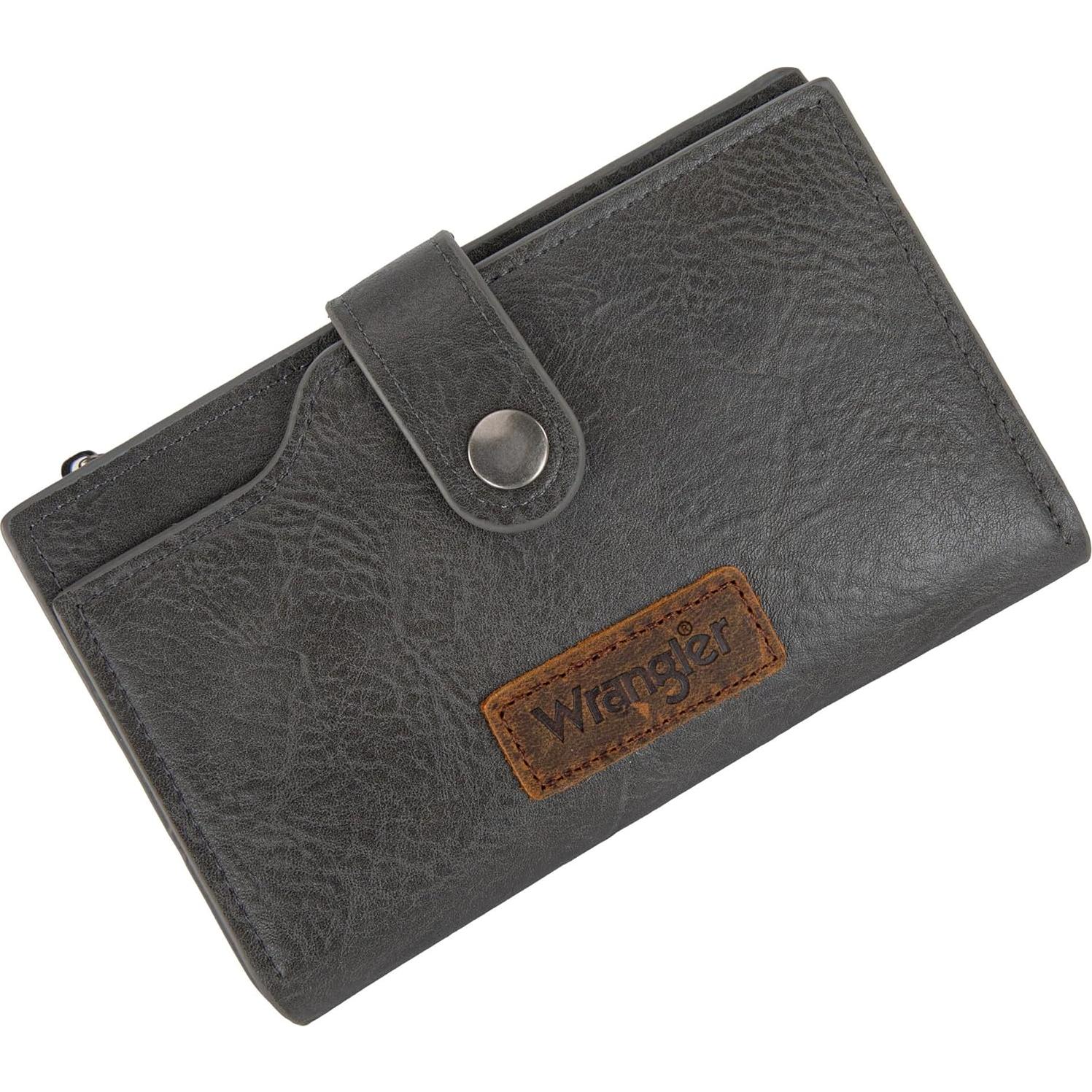 Billetera Bifold Slim Wrangler para Mujeres - Cuero Vegano