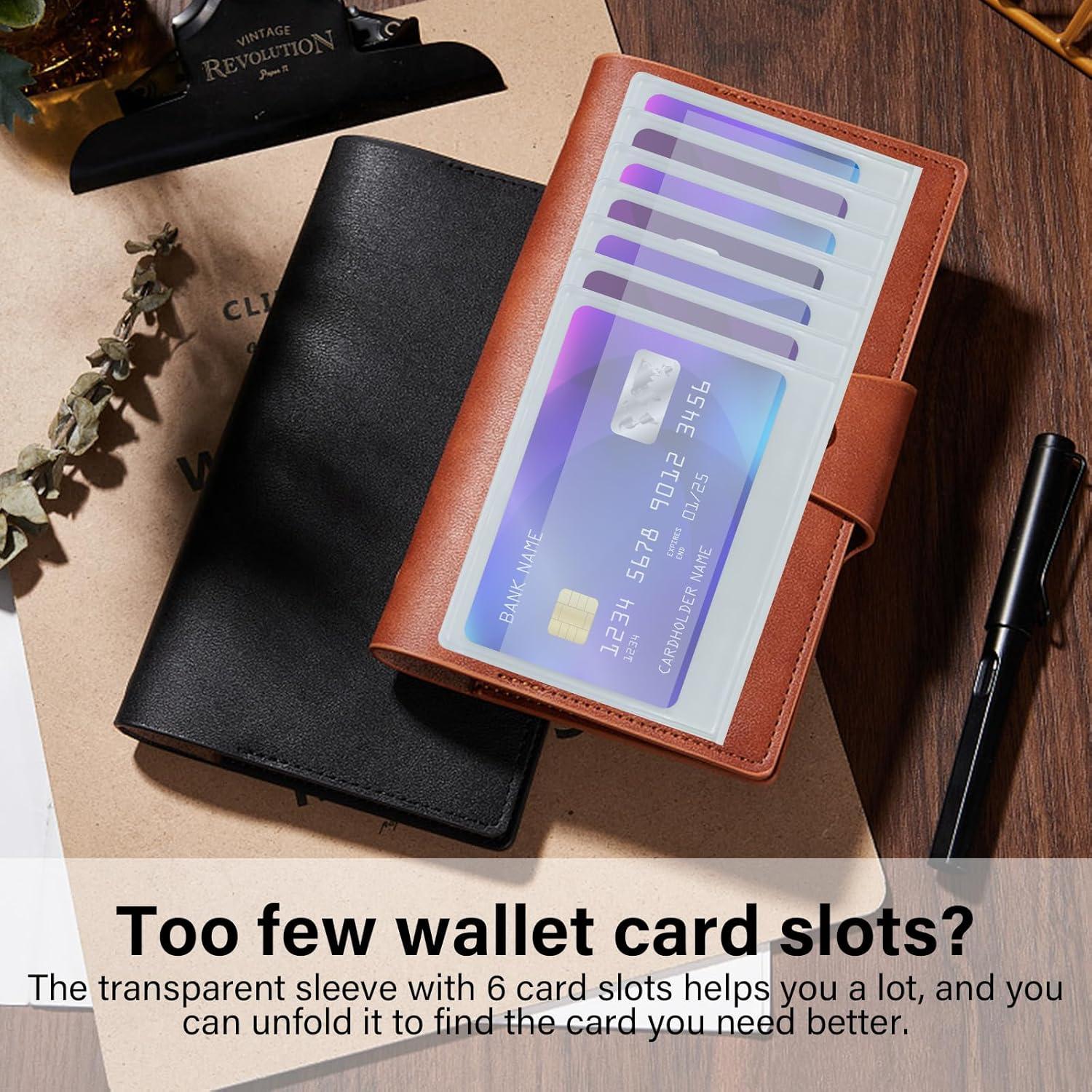 Juego de 2 Inserciones de Reemplazo para Cartera Bifold 6 Páginas DEEZOMO