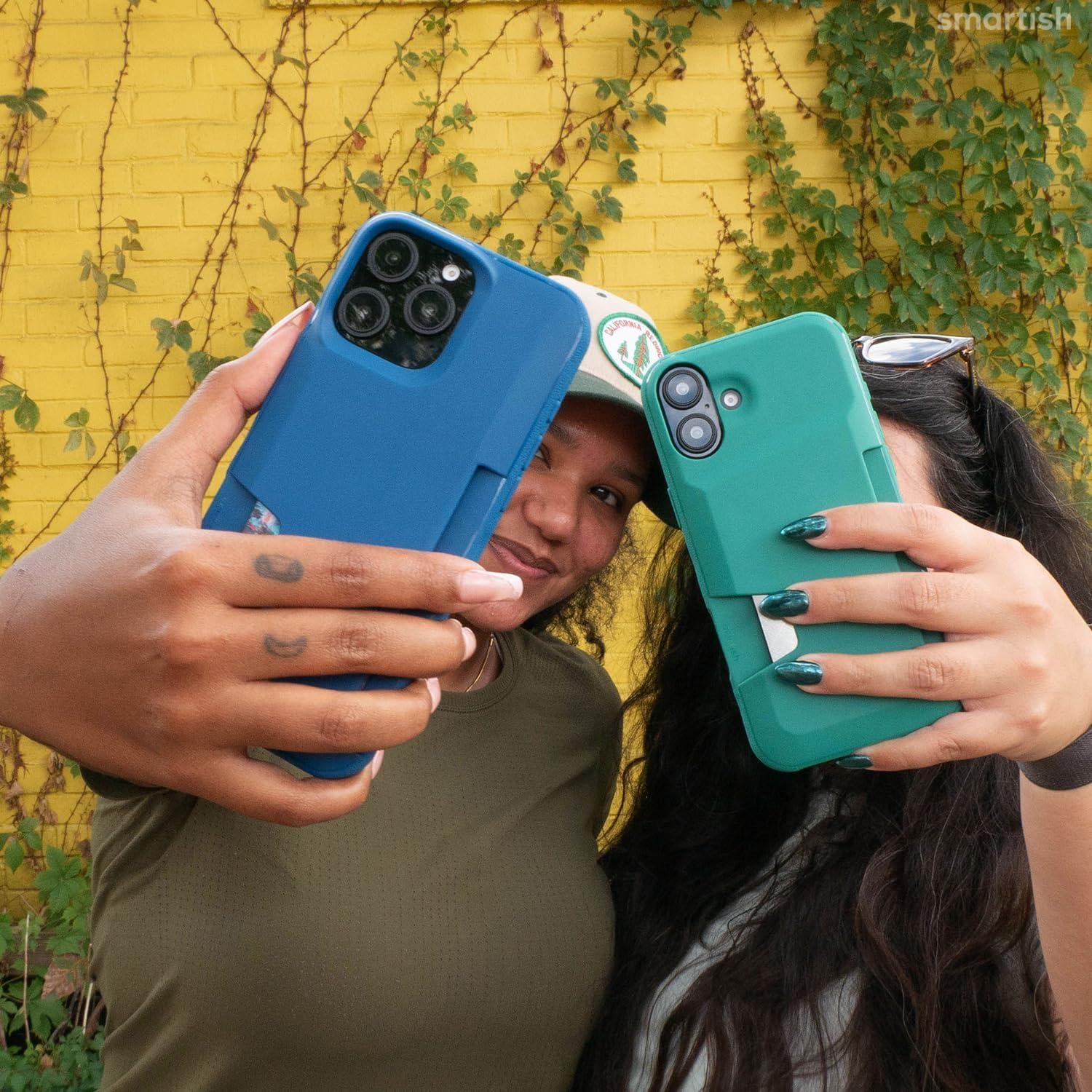 Funda Smartish para iPhone 16 Pro - Delgado y Protector, Negro