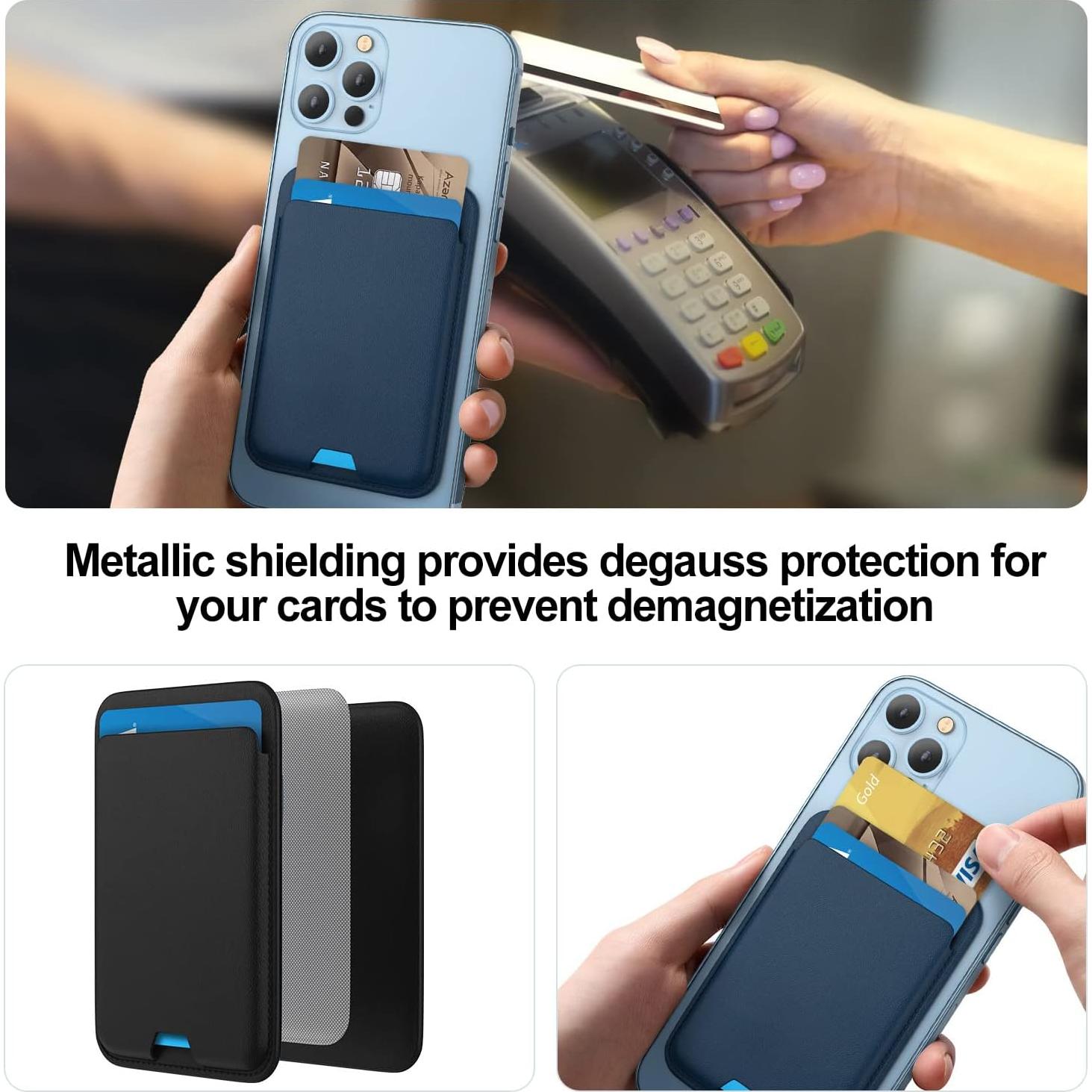 Billetera Magnética iLodn MagSafe para iPhone 16/15/14/13/12