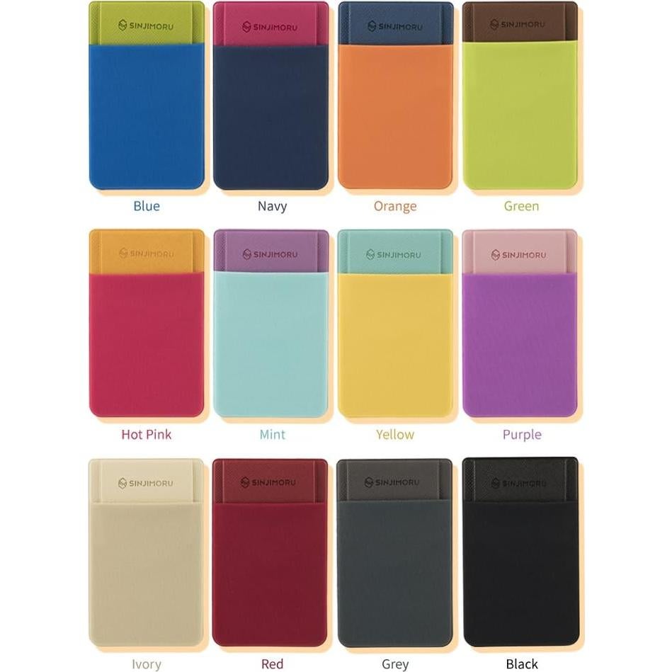 Soporte Adhesivo para Tarjetas Sinjimoru Rojo - Cartera para Teléfono