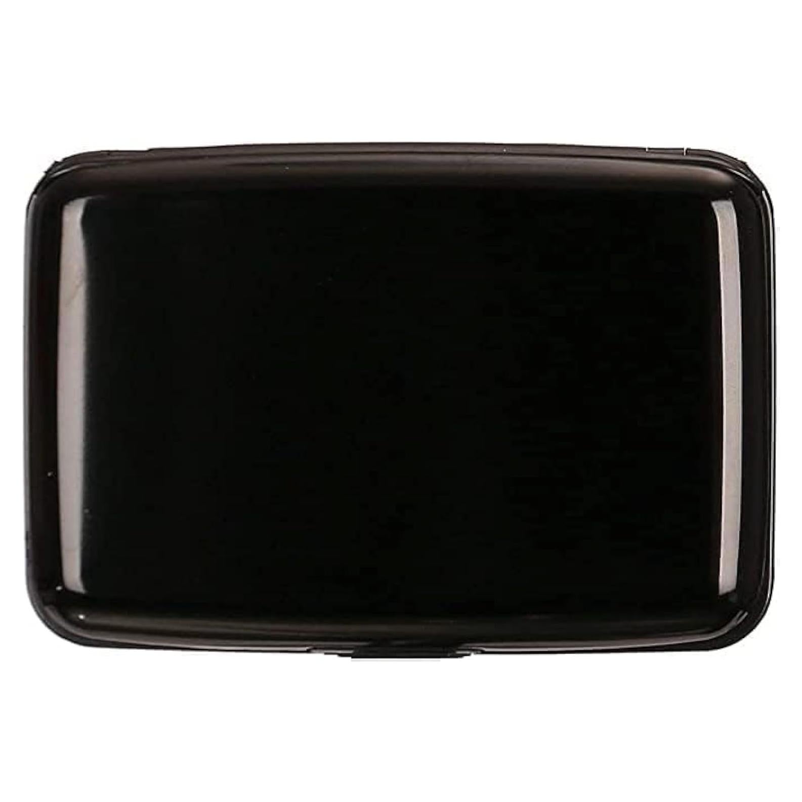 Protector de Tarjeta de Crédito RFID Aluminio IMAGILIVSPAS Negro