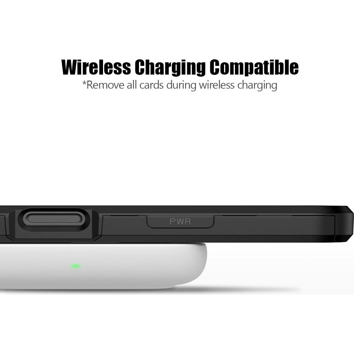 Funda Cartera Nvollnoe para iPhone 16 Pro - Doble Capa Negra