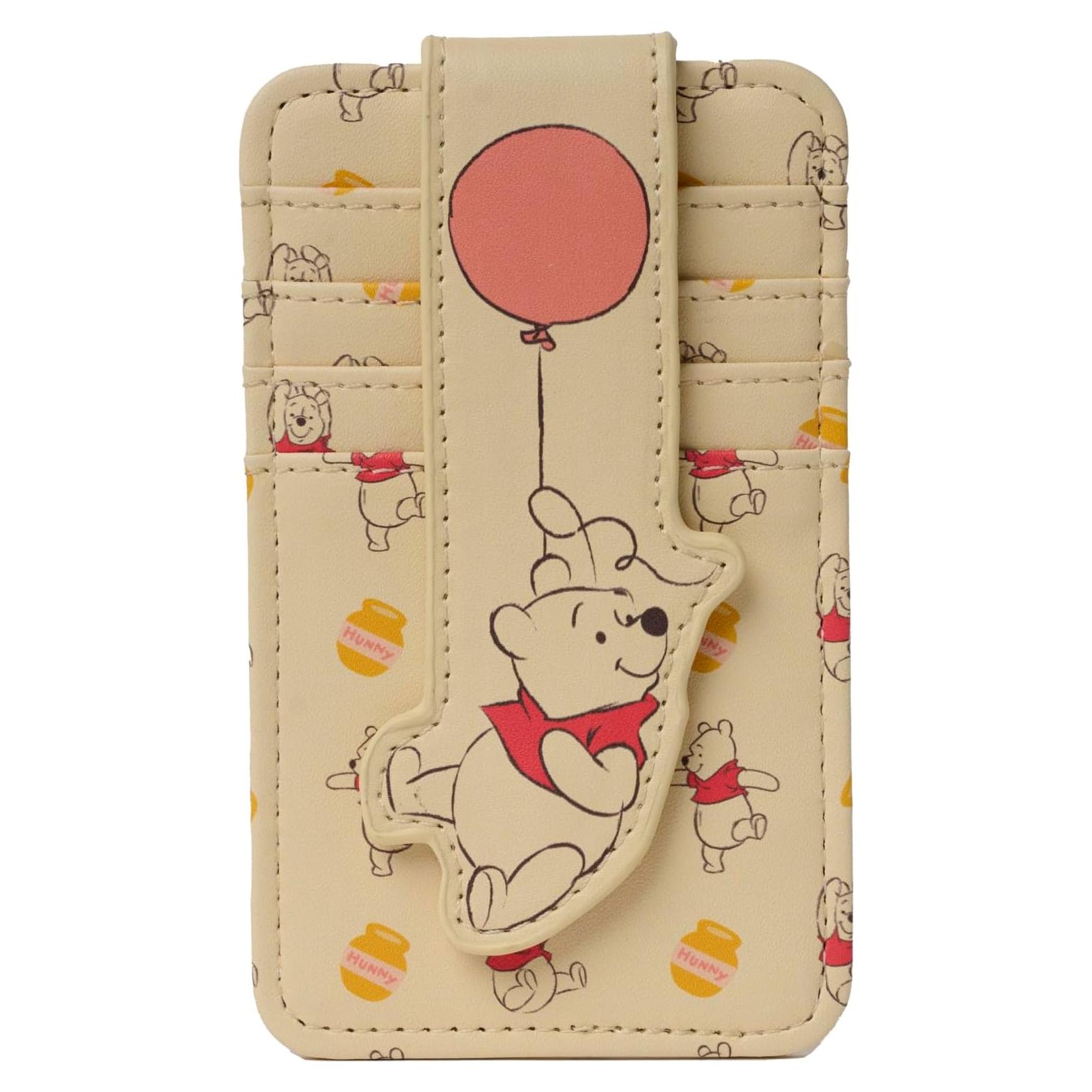Cartera Portatarjetas Disney Winnie the Pooh Amarillo Slim