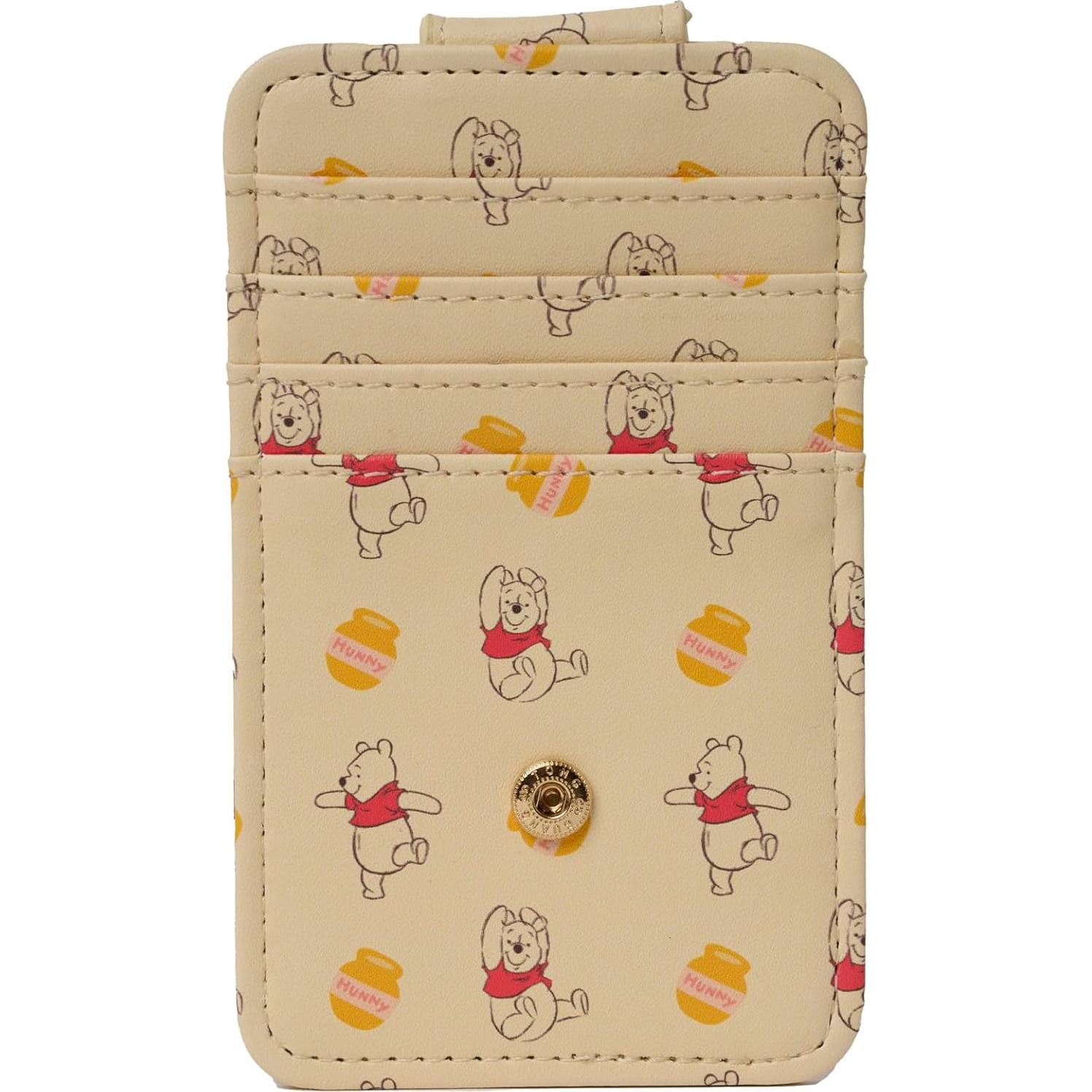 Cartera Portatarjetas Disney Winnie the Pooh Amarillo Slim