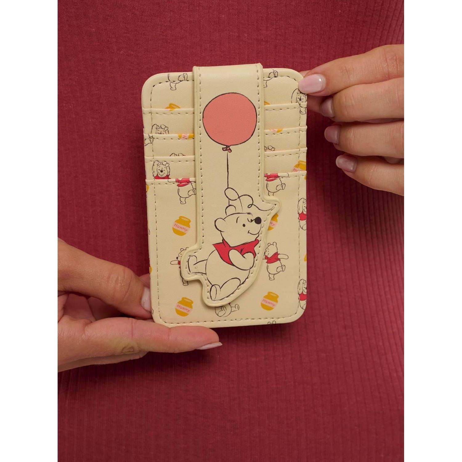 Cartera Portatarjetas Disney Winnie the Pooh Amarillo Slim