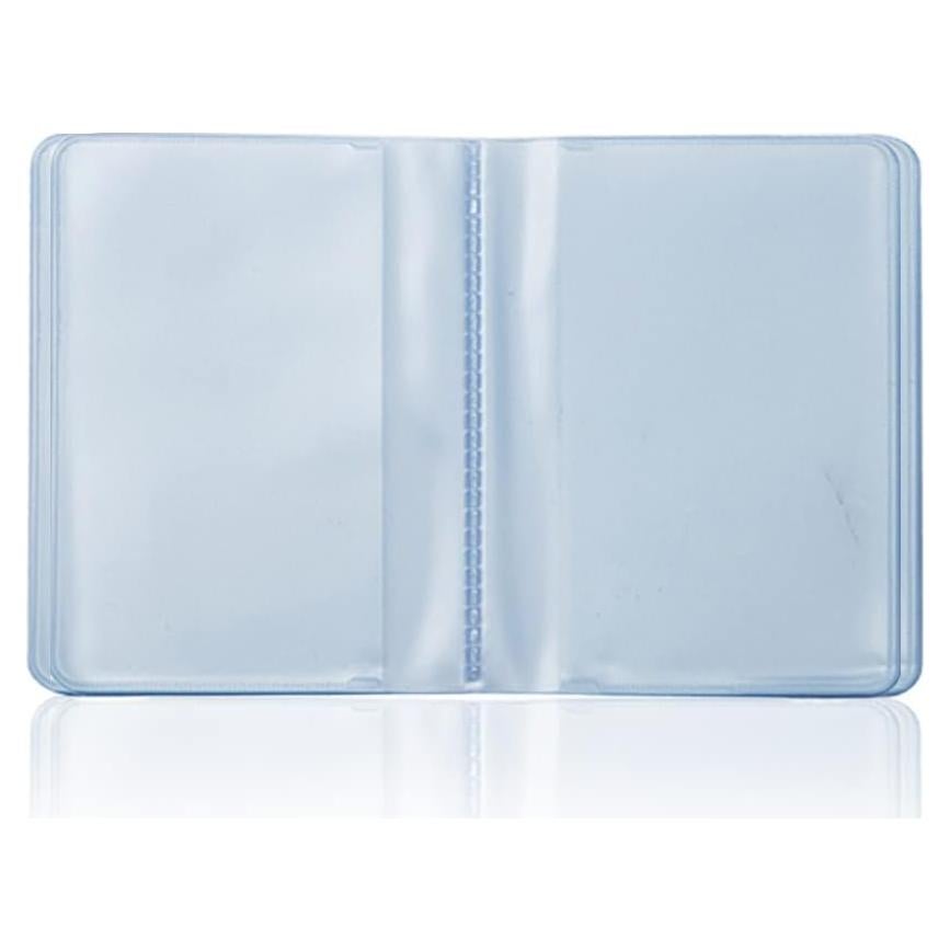 Portatarjetas Lxnoap 10 Páginas 20 Ranuras PVC Transparente