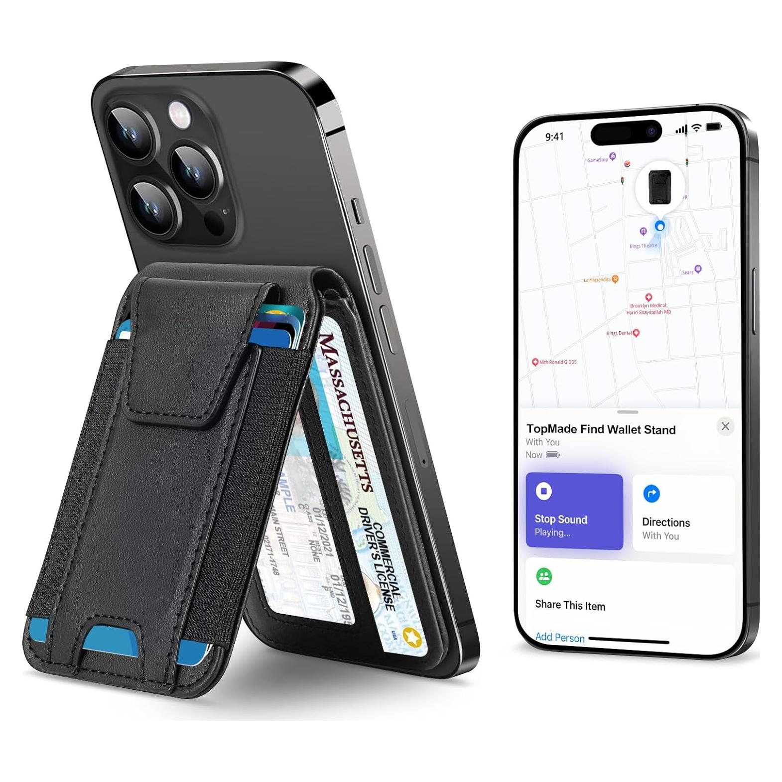 Cartera Magnética TopMade para Magsafe - Soporte 9 Tarjetas