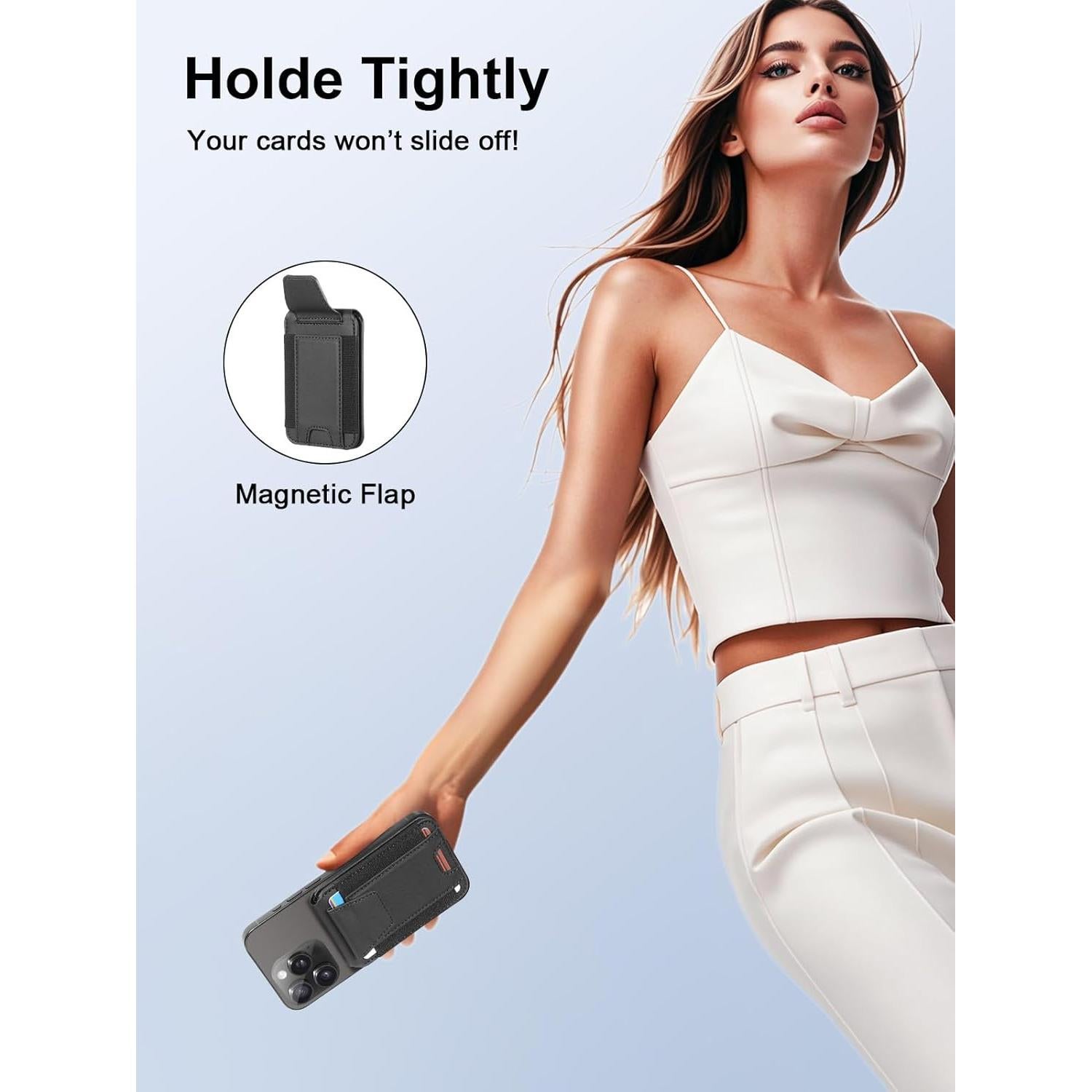 Cartera Magnética TopMade para Magsafe - Soporte 9 Tarjetas