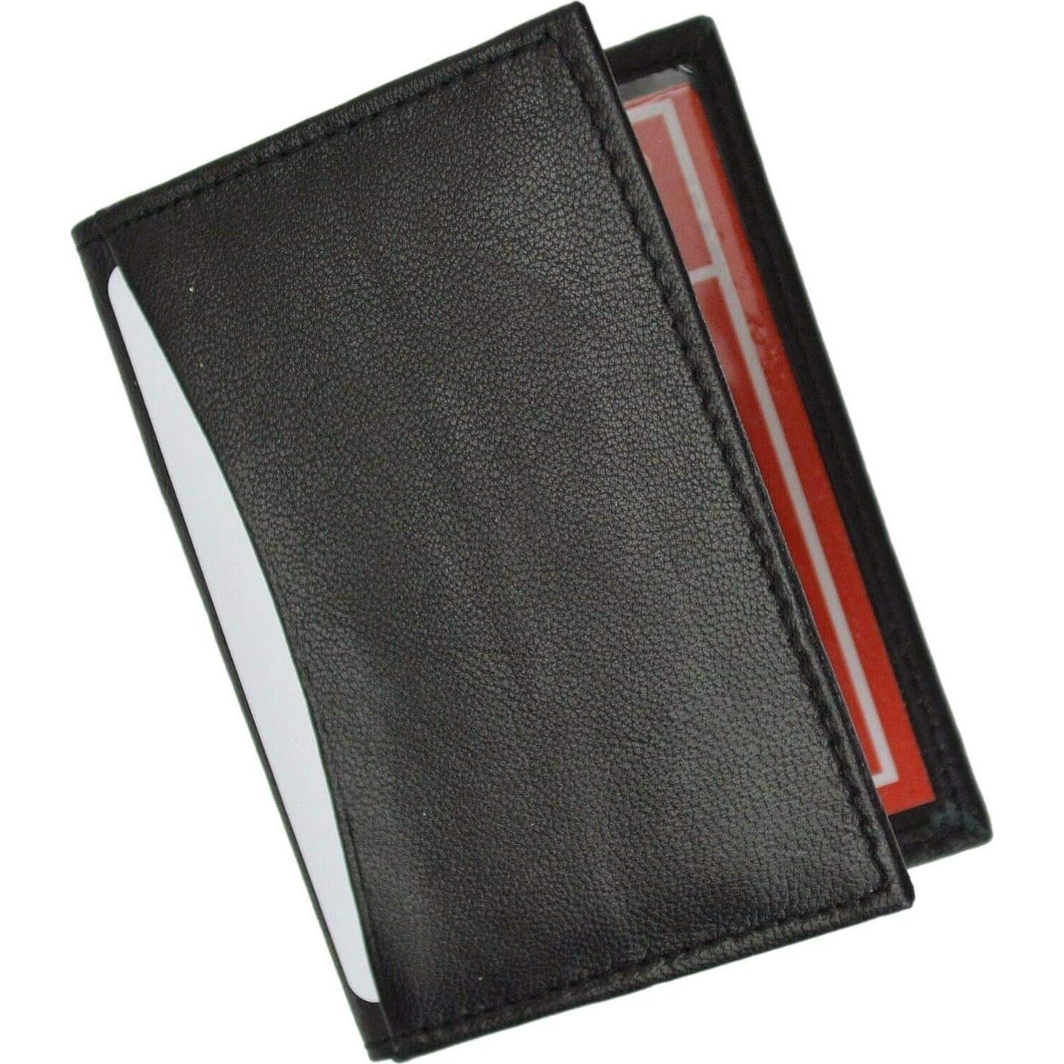 Billetera Mini de Cuero Genuino Marshal Compacta para Tarjetas