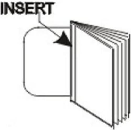 Insertos de Plástico para Cartera Marshal - 6 Páginas, 24 Tarjetas