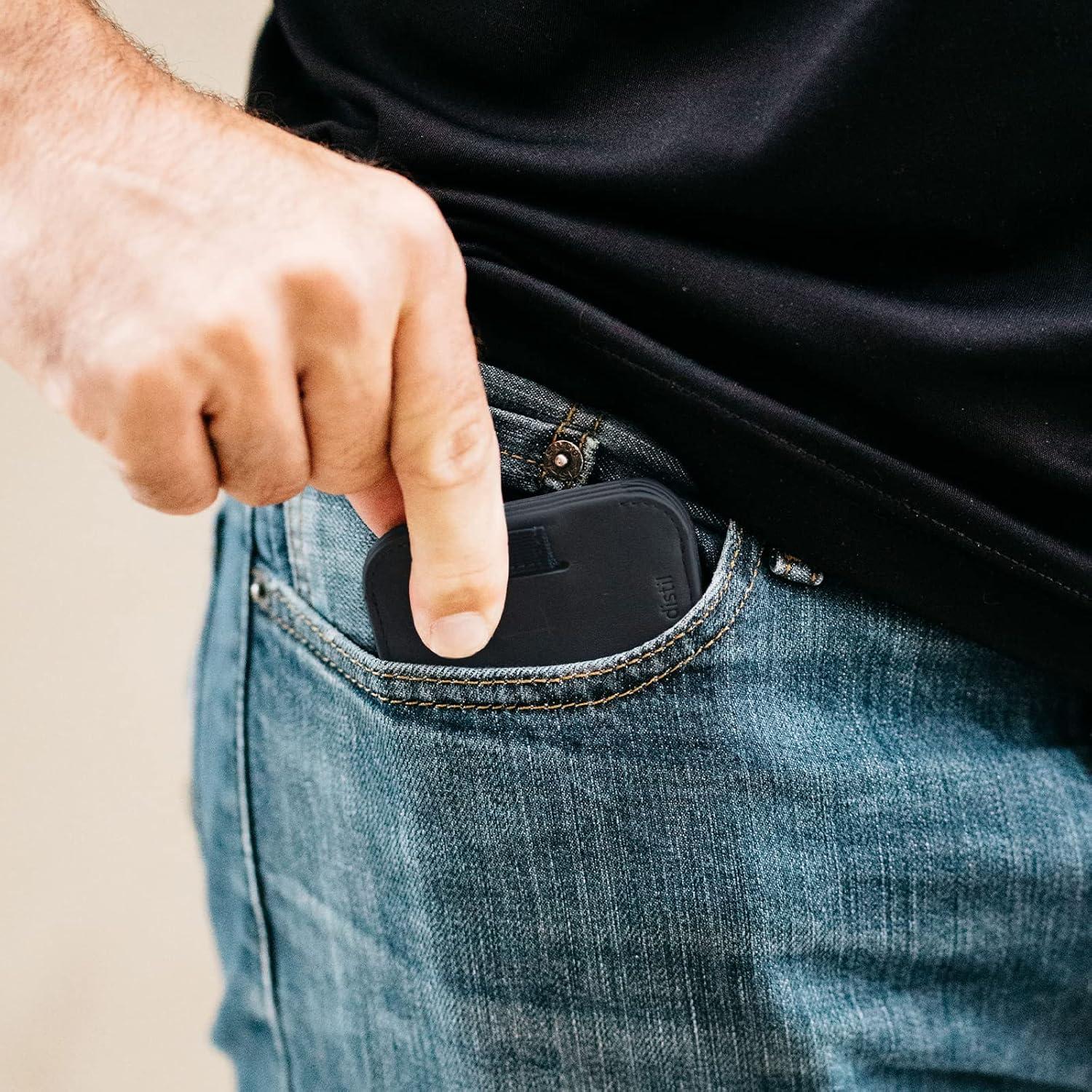 Billetera Bifold RFID Distil Union Wally 5.0 - Negro