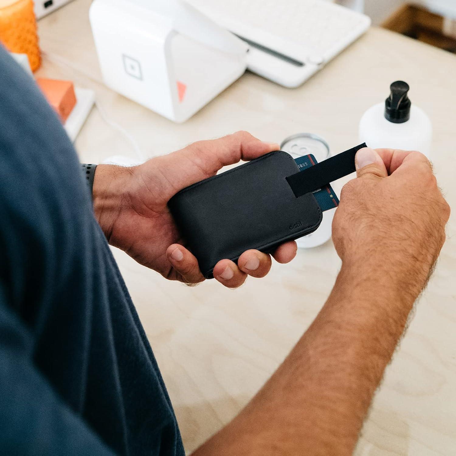 Billetera Bifold RFID Distil Union Wally 5.0 - Negro