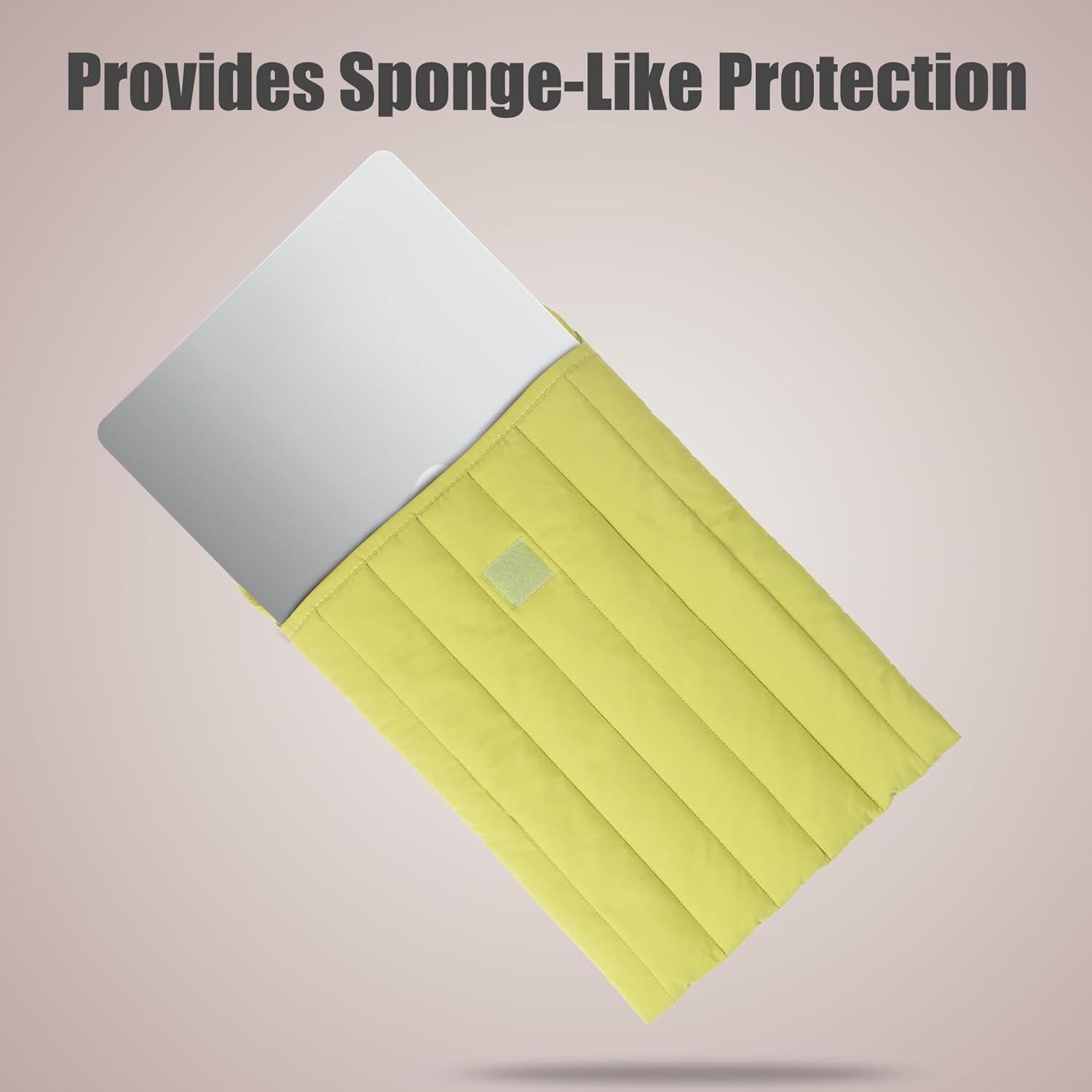 Funda para Laptop Linpr 13-14" Verde-Raya Impermeable