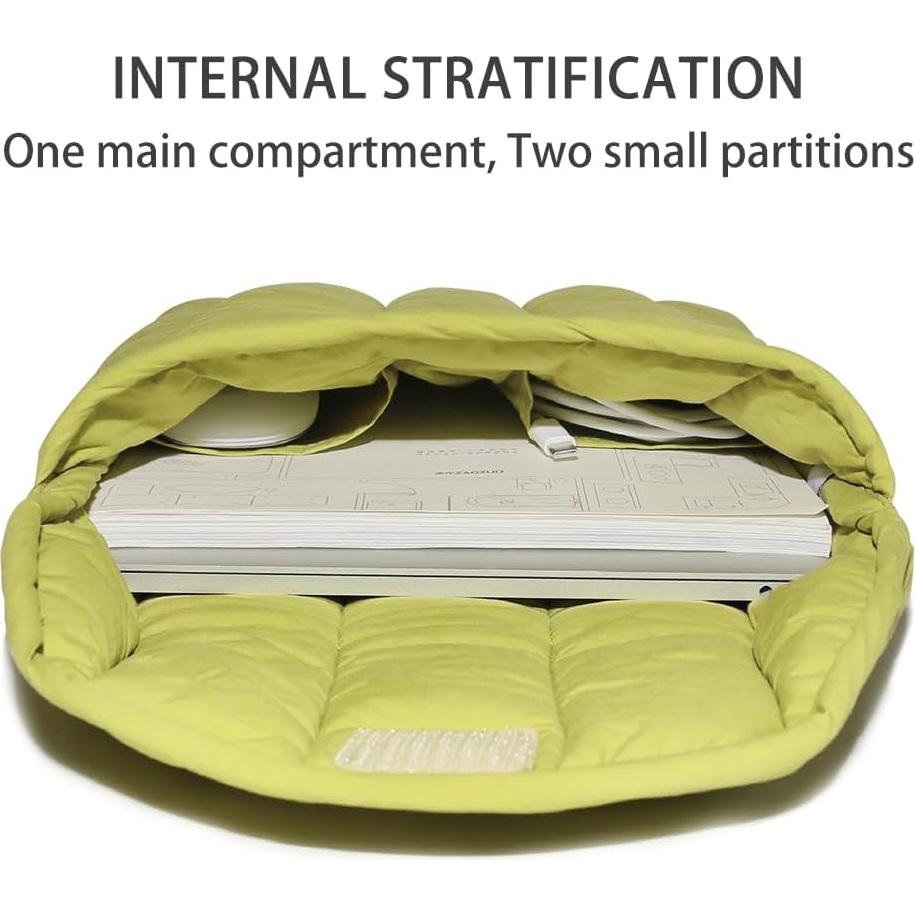 Funda para Laptop Linpr 13-14" Verde-Raya Impermeable