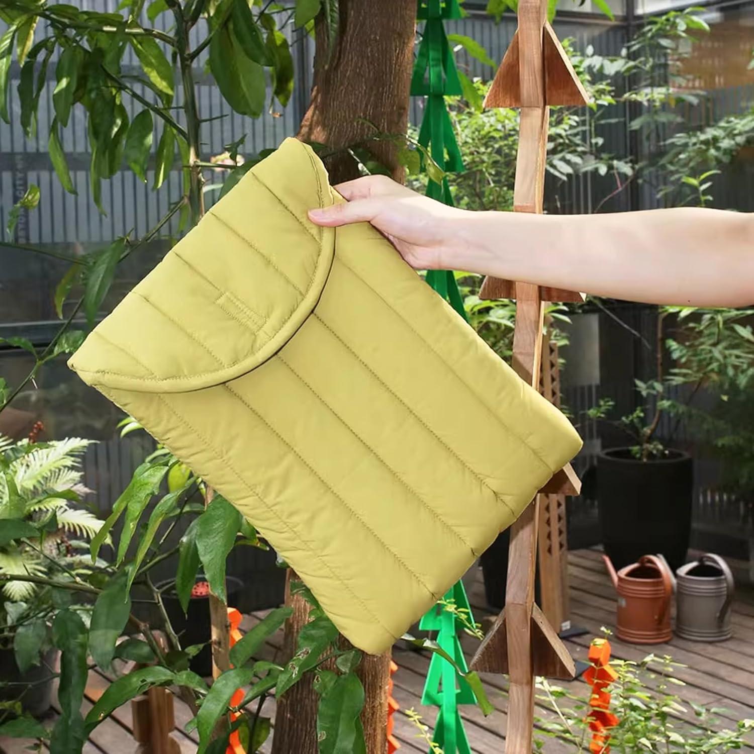 Funda para Laptop Linpr 13-14" Verde-Raya Impermeable