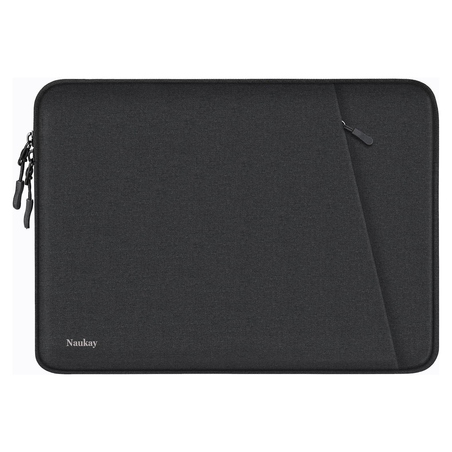 Funda para Laptop 13.3" Naukay Negra Impermeable y Protectora