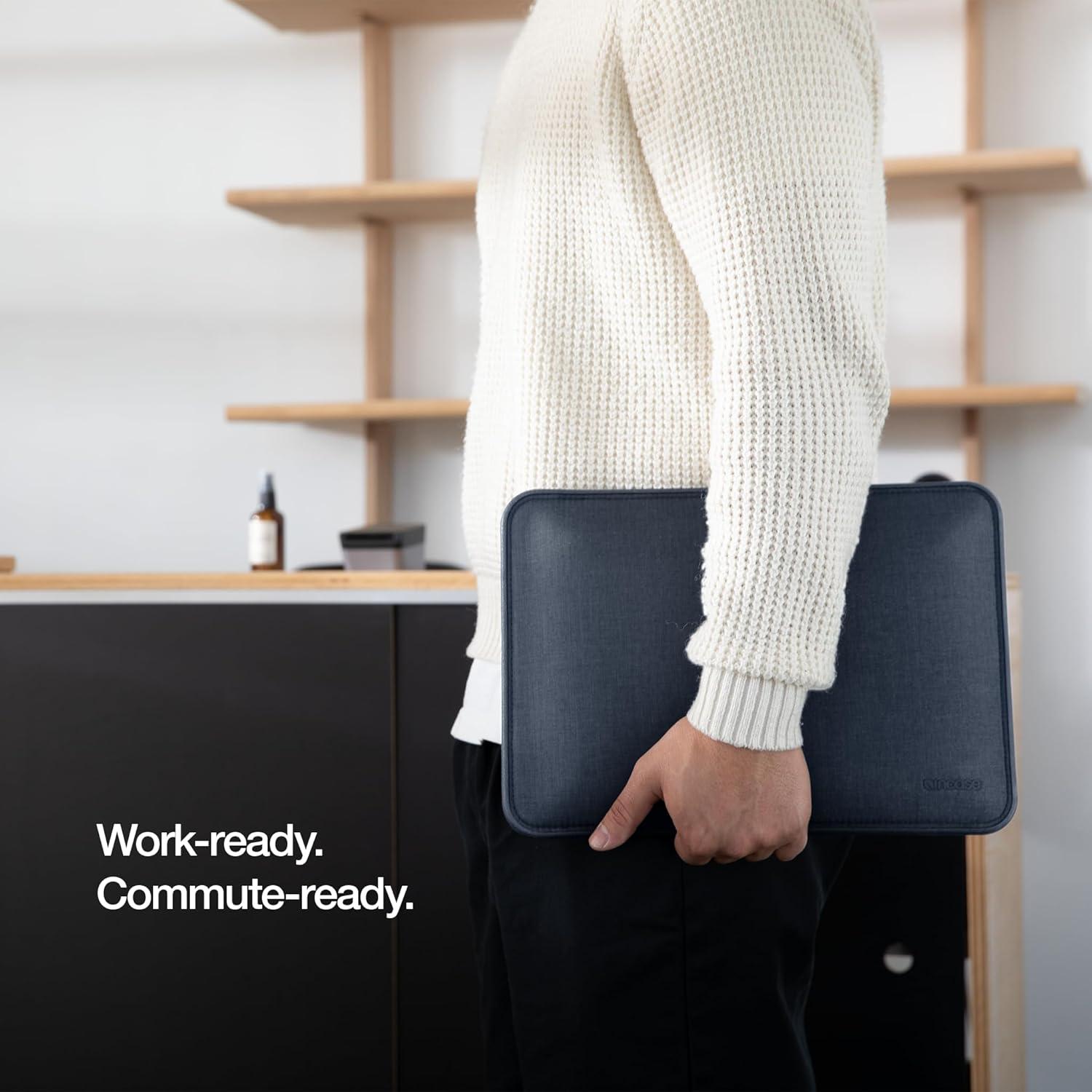 Funda Incase ICON para MacBook Pro 14" Woolenex Azul Heather