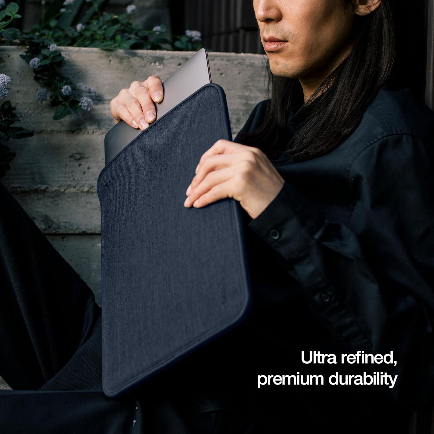 Funda Incase ICON para MacBook Pro 14" Woolenex Azul Heather