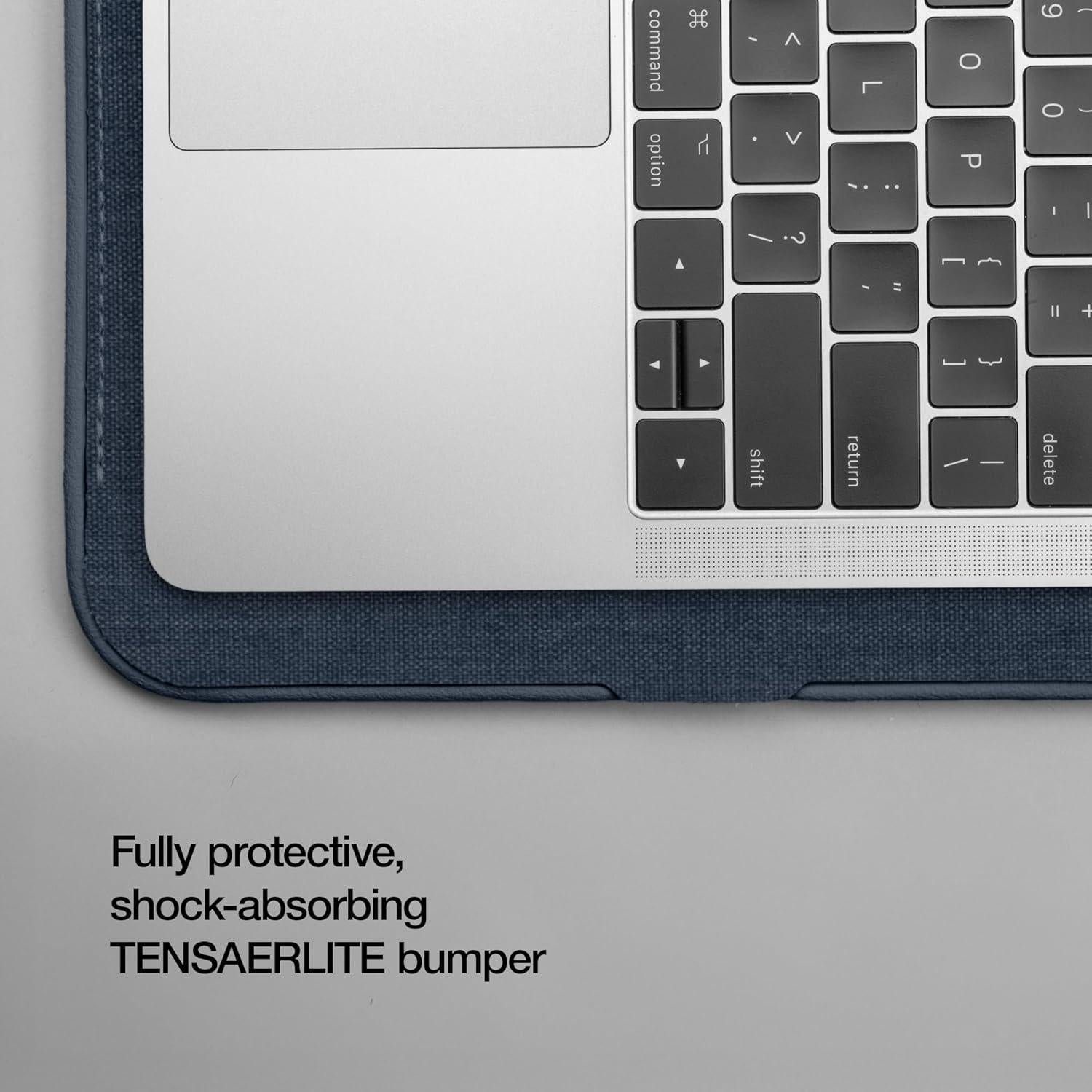 Funda Incase ICON para MacBook Pro 14" Woolenex Azul Heather